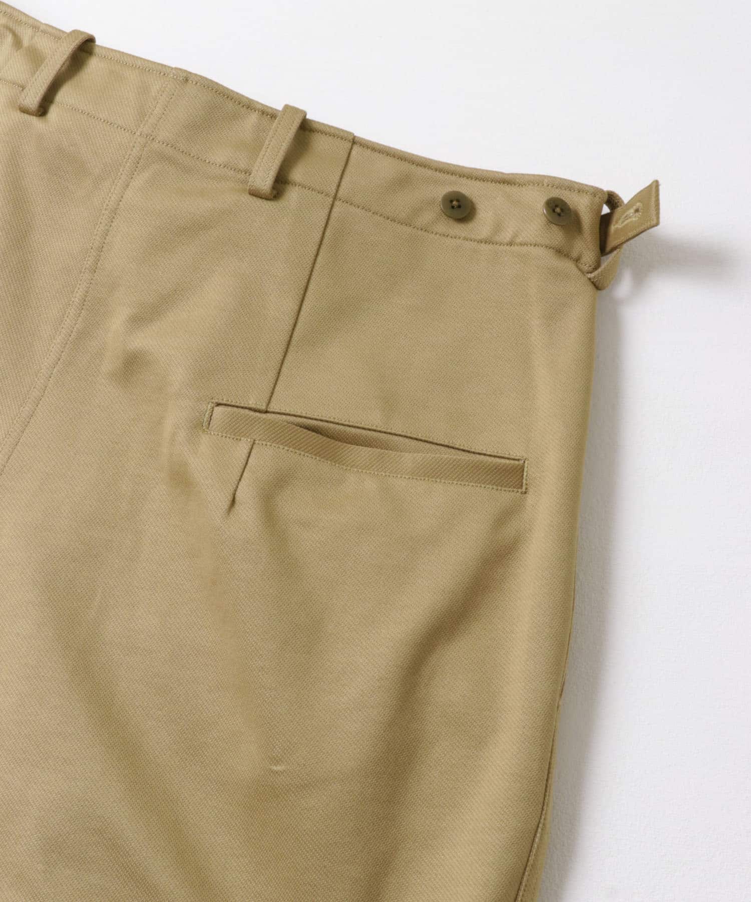 GGG　Millitary Wide  Pants BEIGE M