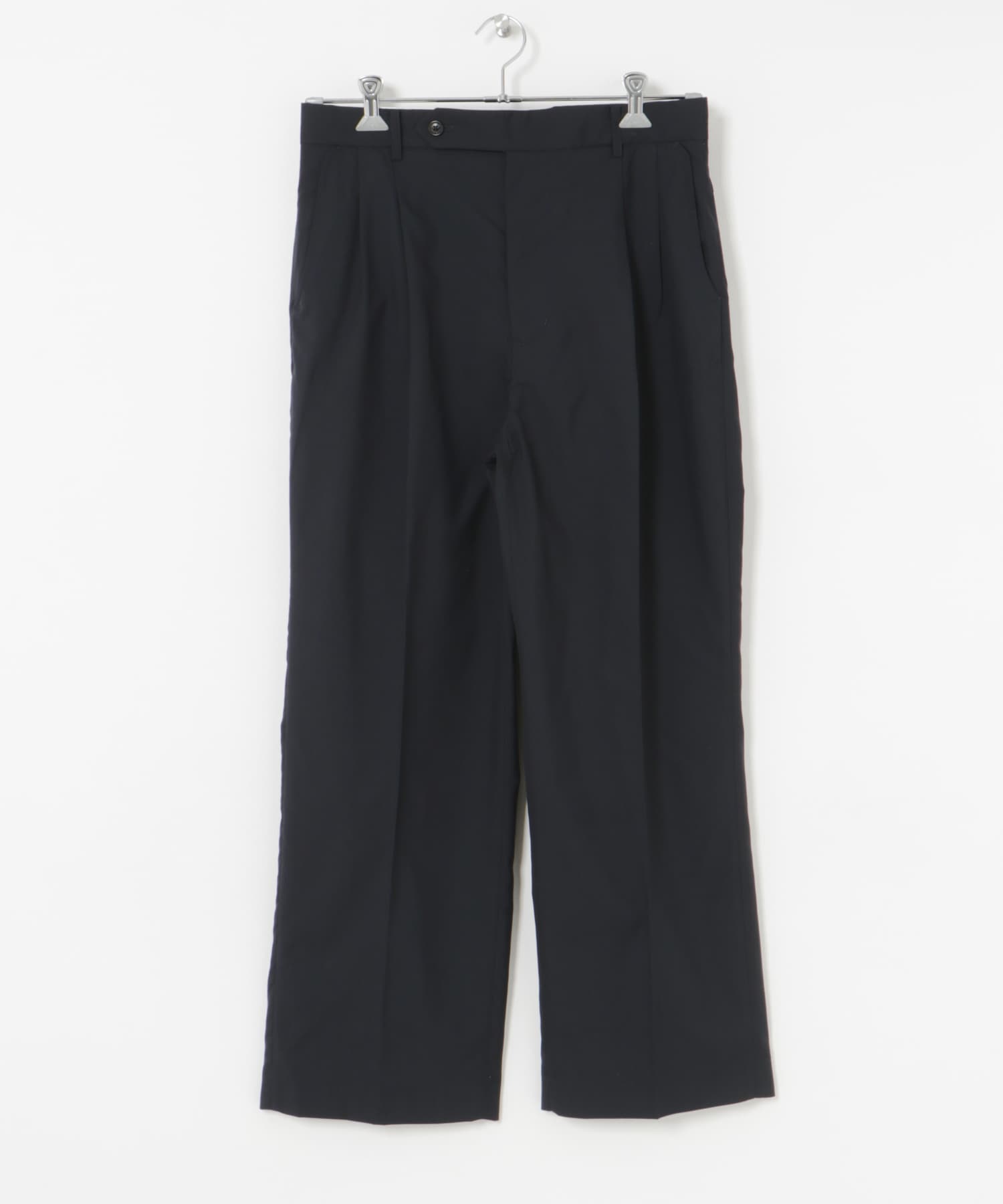 FARAH　Out Tuck Wide Tapered PANTS Navy 30
