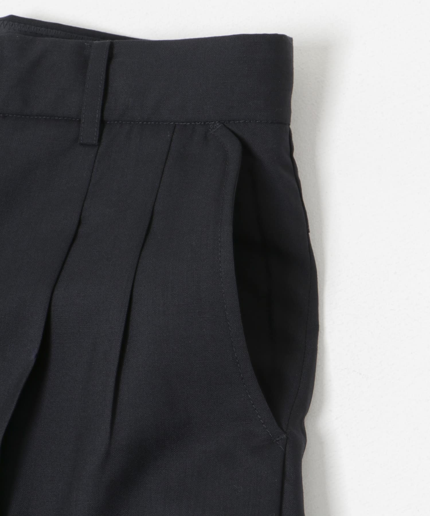 FARAH　Out Tuck Wide Tapered PANTS Navy 30