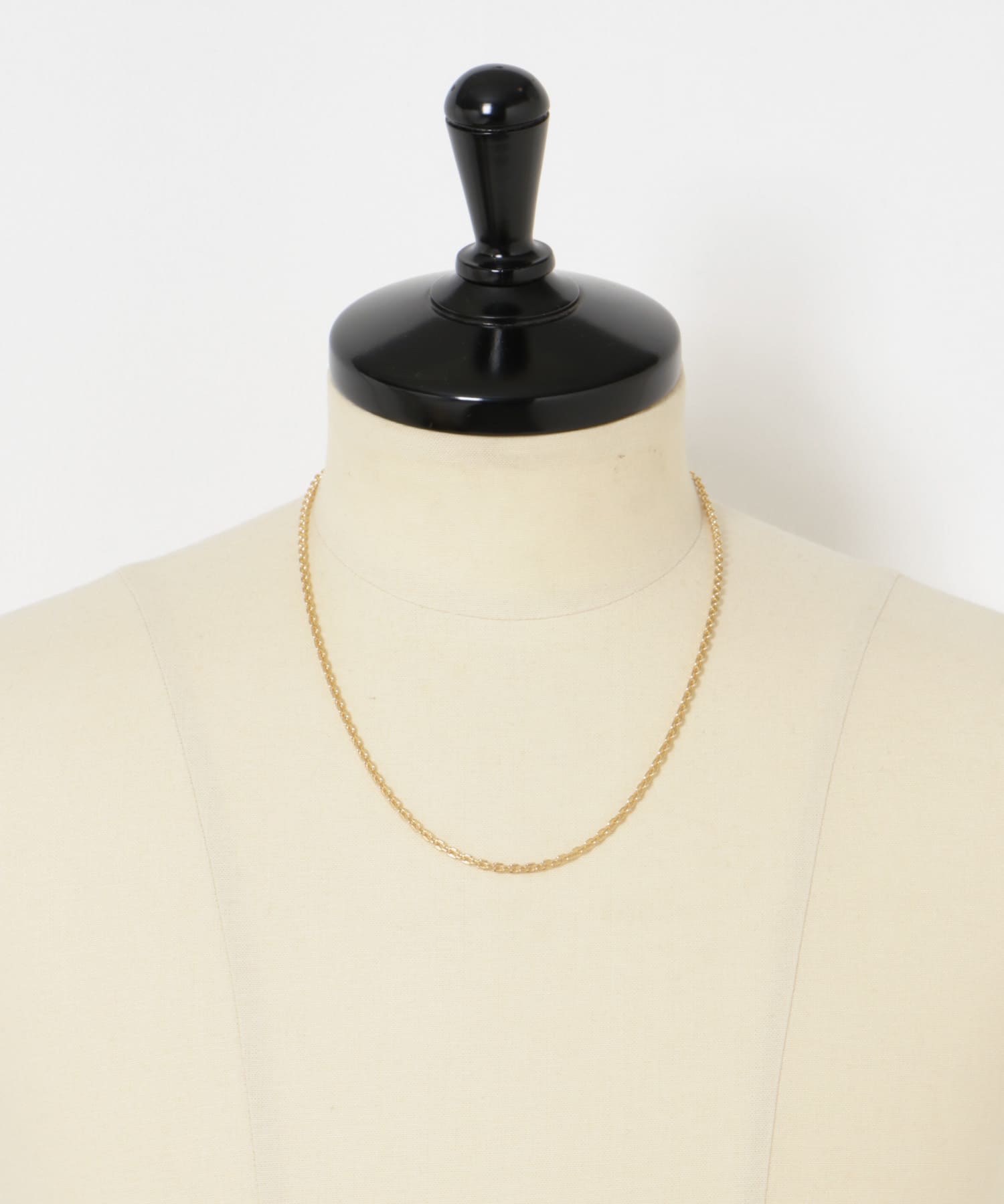 TOM WOOD　Anker Chain Gold S925/18KGP 20.5