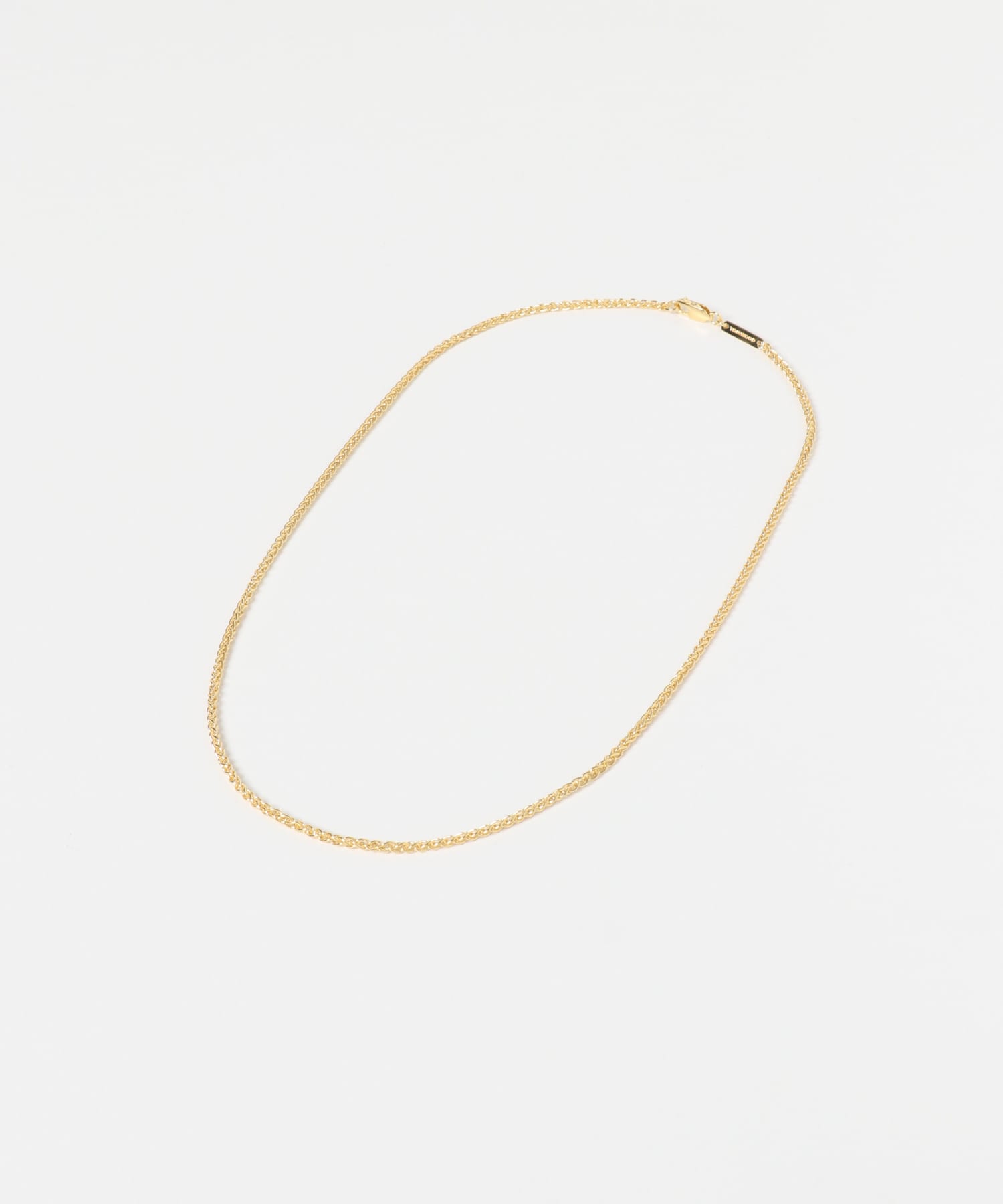 TOM WOOD　Spike Chain Gold S925/18KGP 20.5