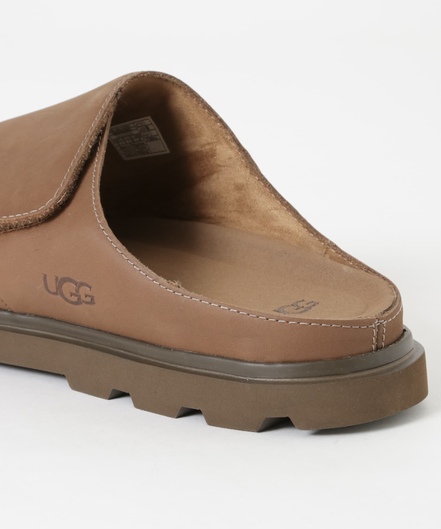 UGG　M SOLANO SLIDE CHESTNUT 26