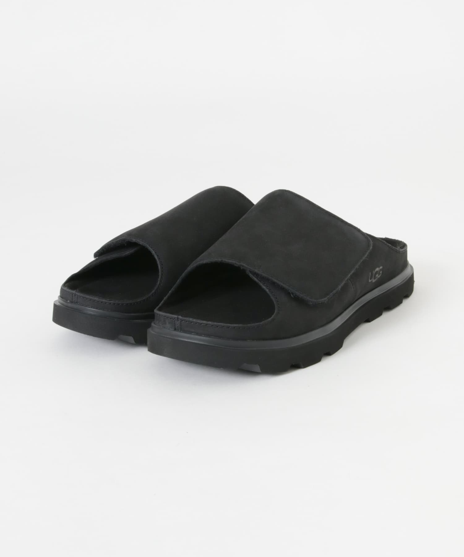 UGG　M SOLANO SLIDE BLACK 26