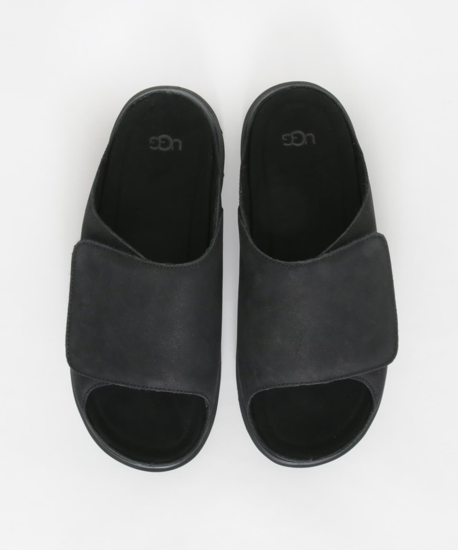UGG　M SOLANO SLIDE BLACK 26