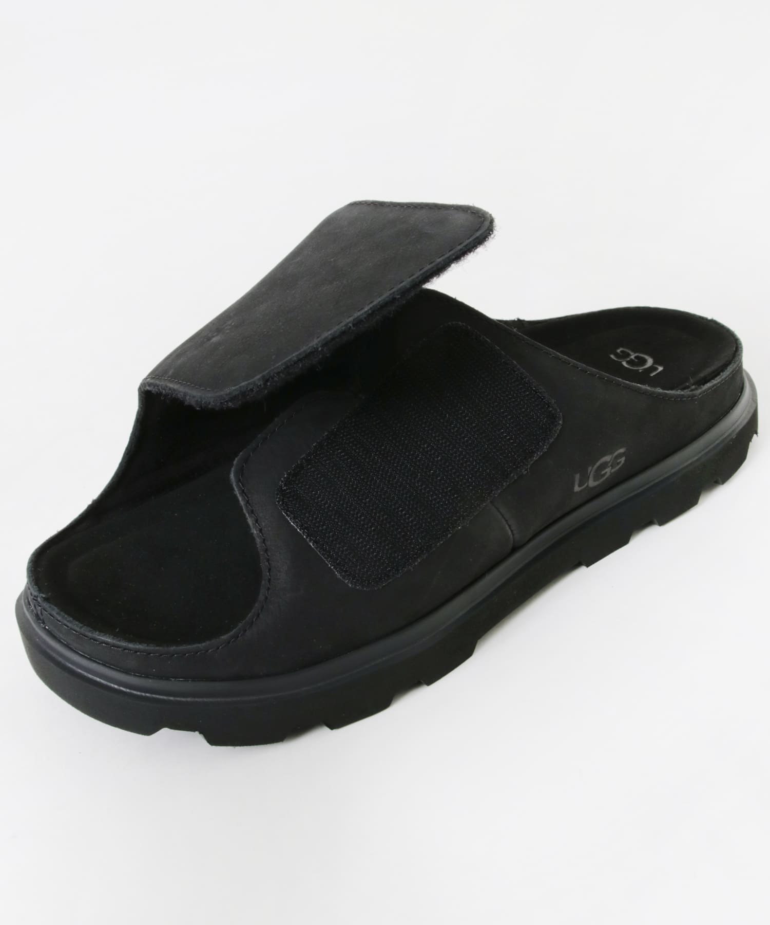 UGG　M SOLANO SLIDE BLACK 26