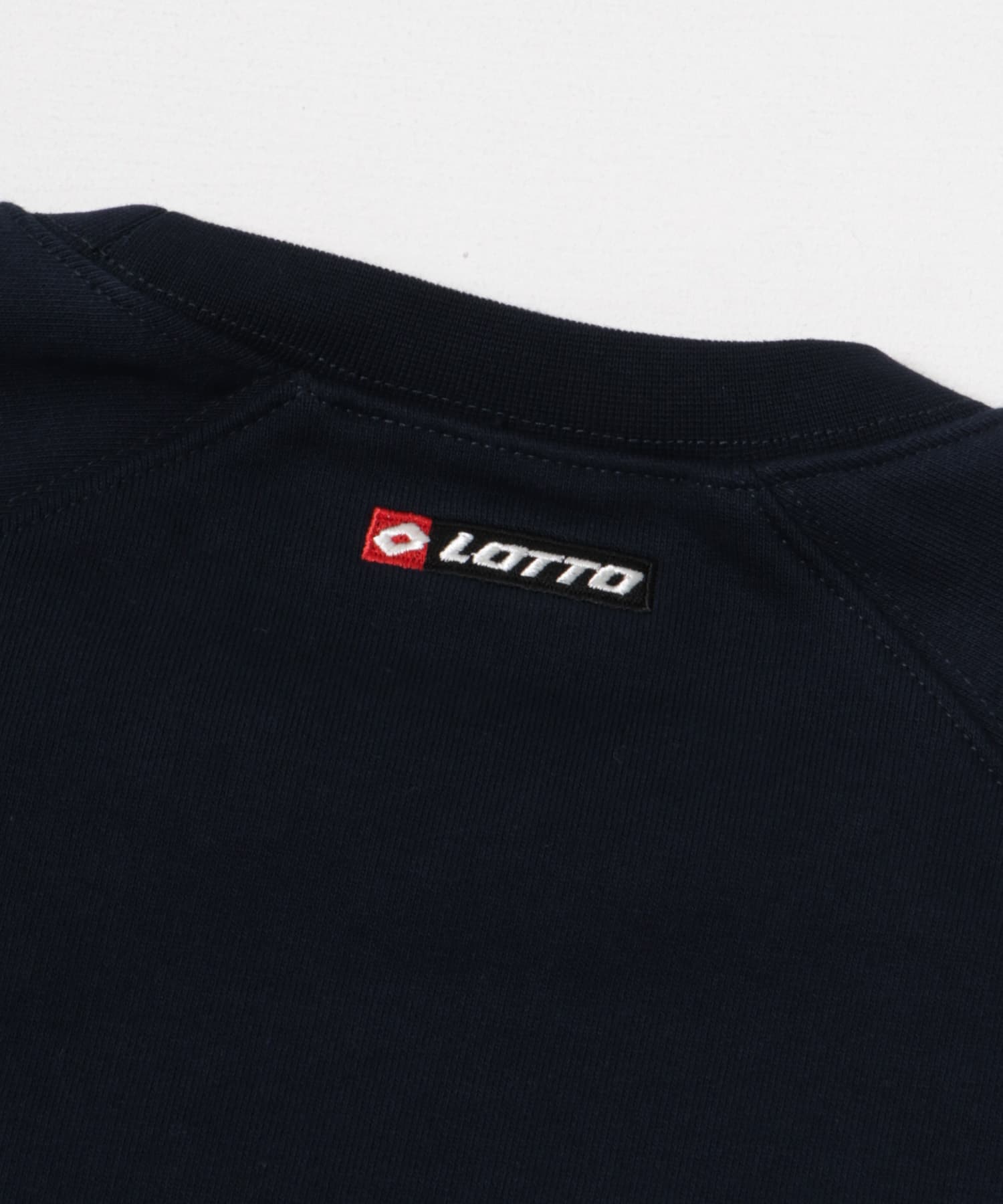 LOTTO　WINDMILL LOGO PULLOVER NAVY M