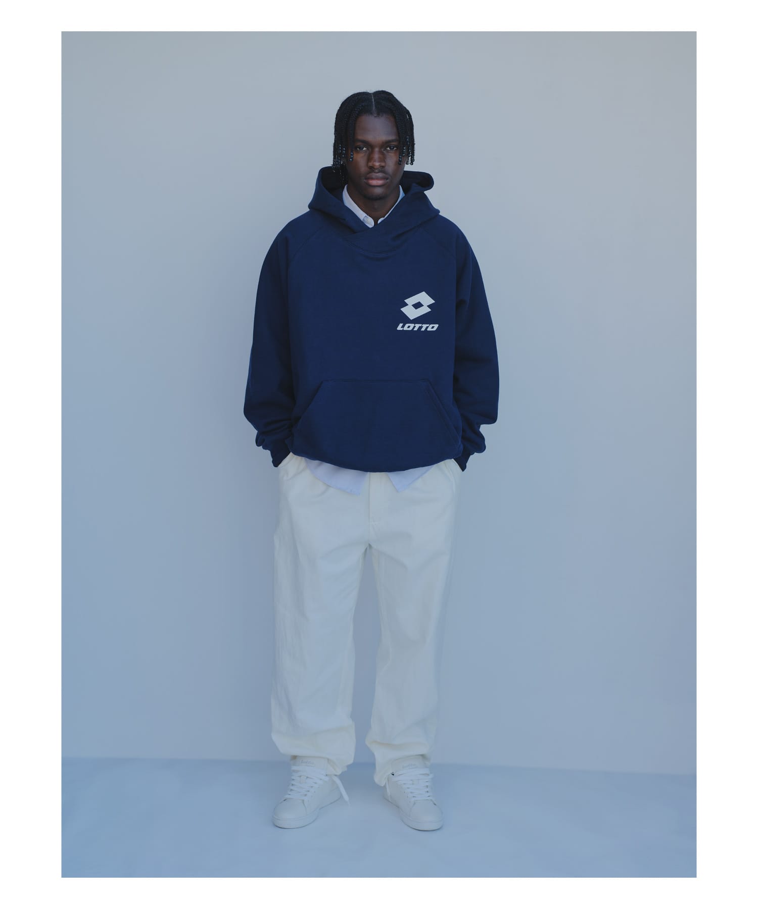 LOTTO　CLASSIC BIG LOGO HOODIE