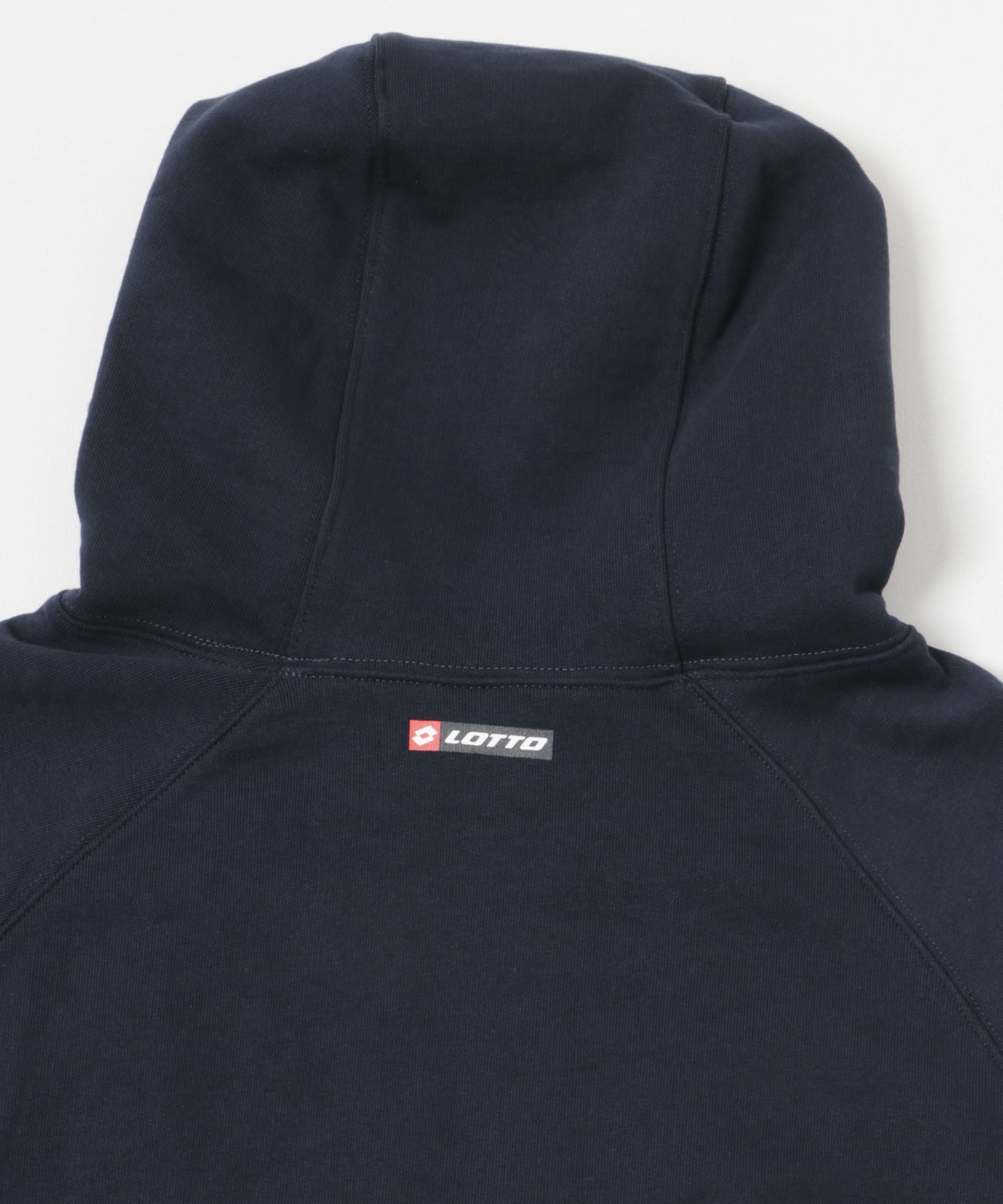 LOTTO　CLASSIC BIG LOGO HOODIE NAVY M