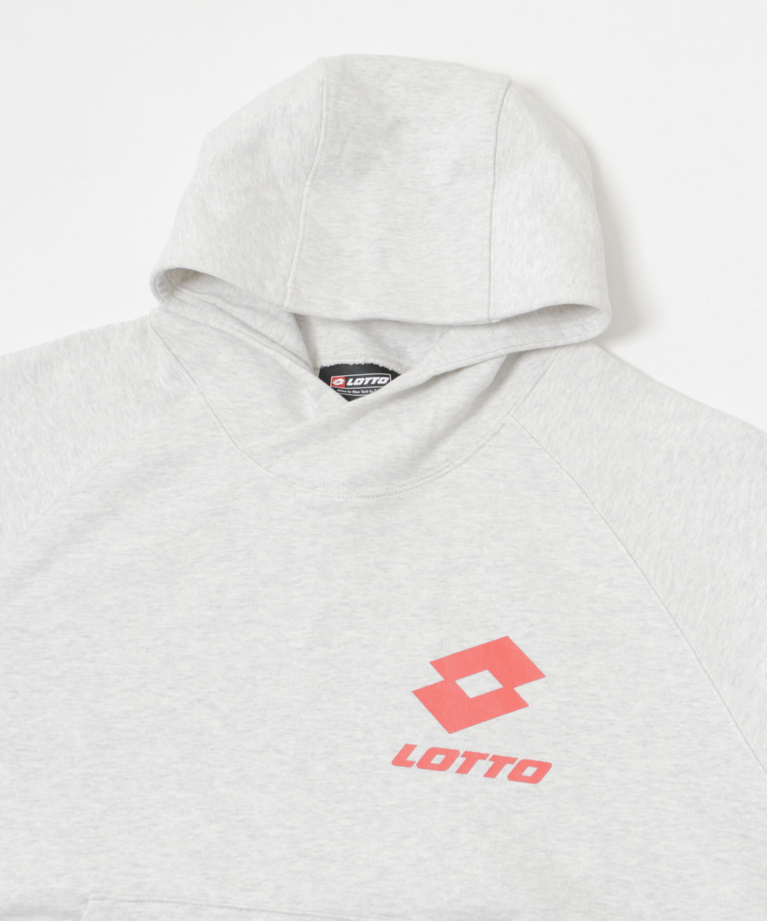 LOTTO　CLASSIC BIG LOGO HOODIE GRAY M