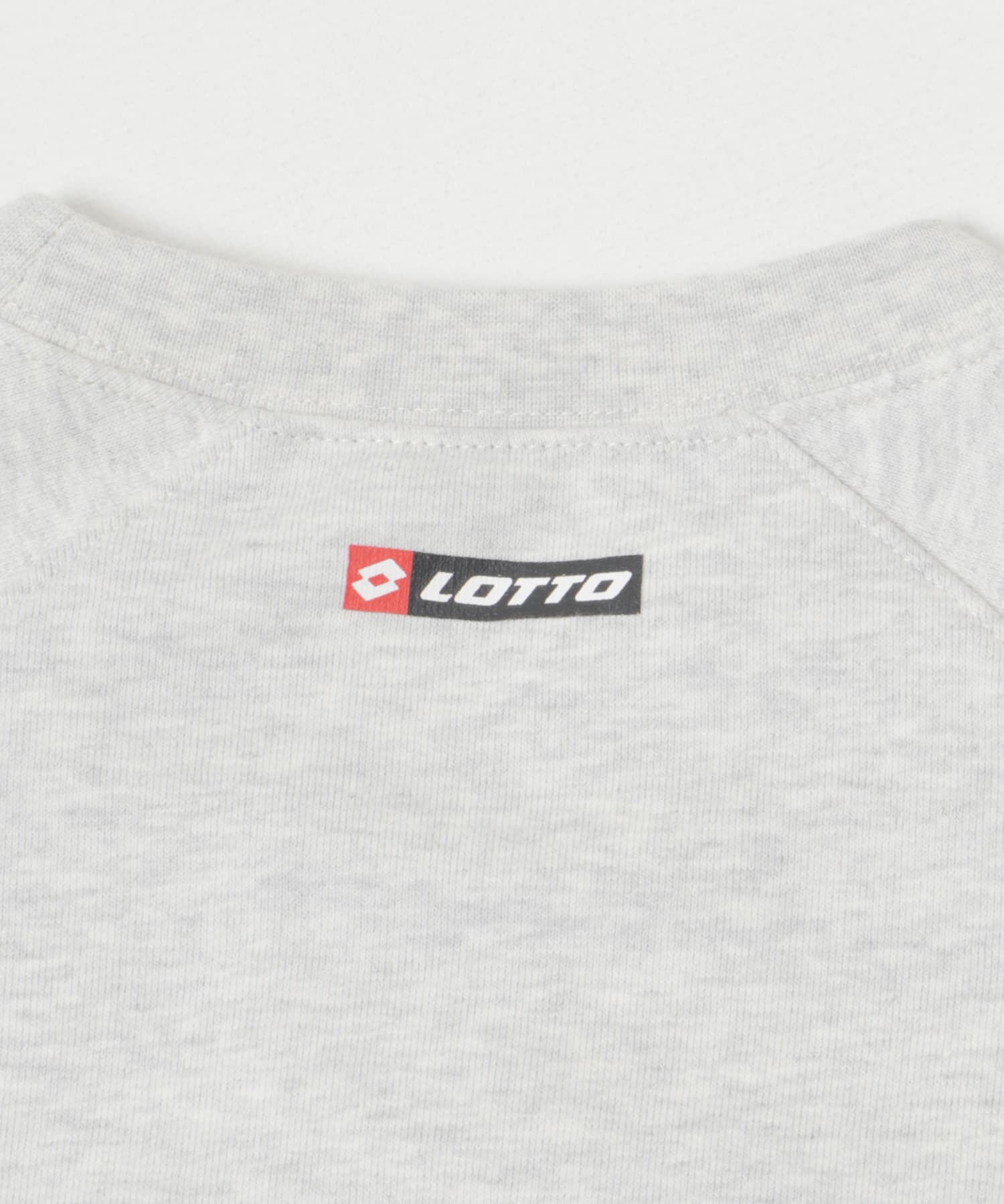 LOTTO　CLASSIC BIG LOGO PULLOVER GRAY M