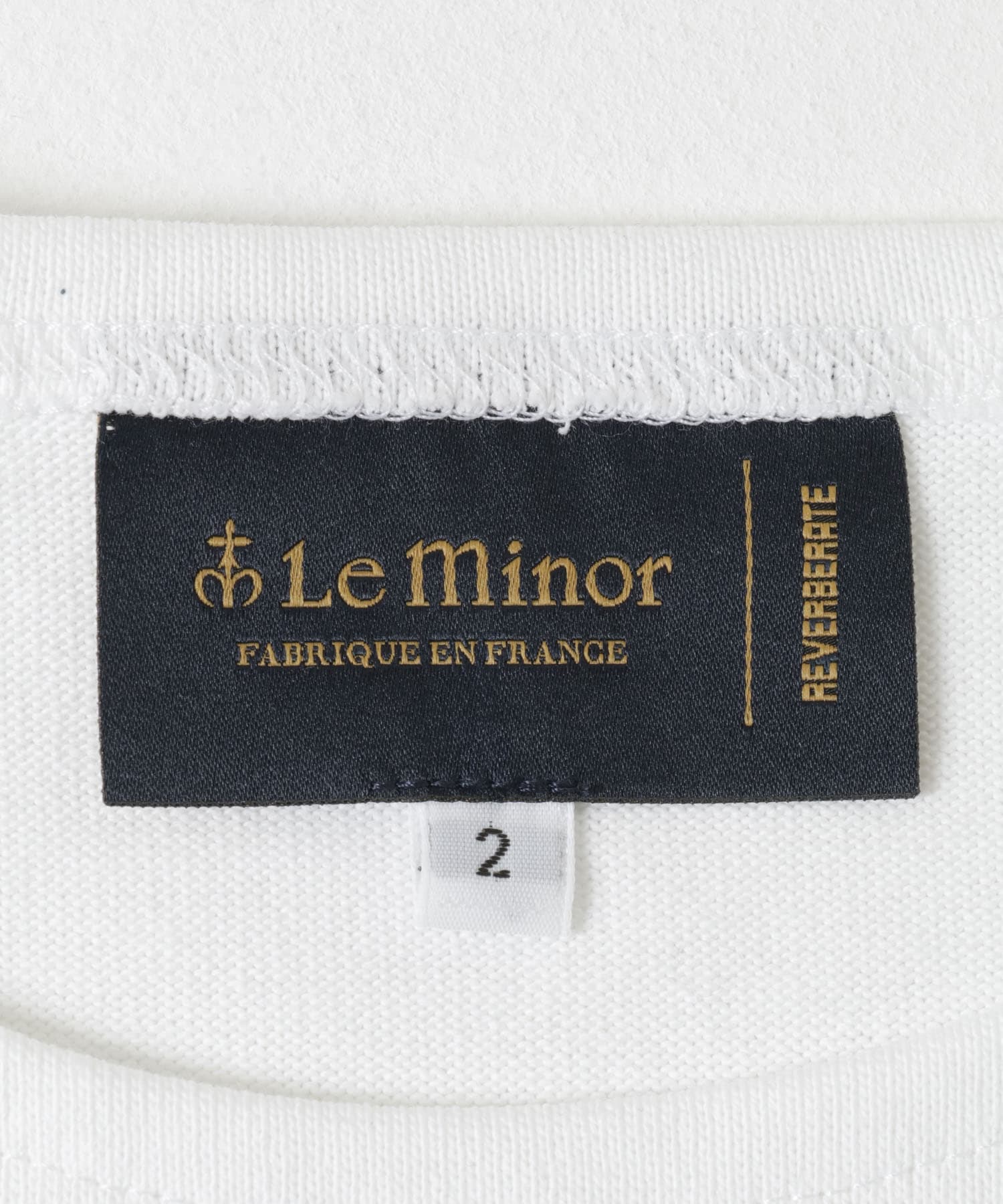 『別注』Le minor × REVERBERATE × UR　MARINIERE BLANC 1