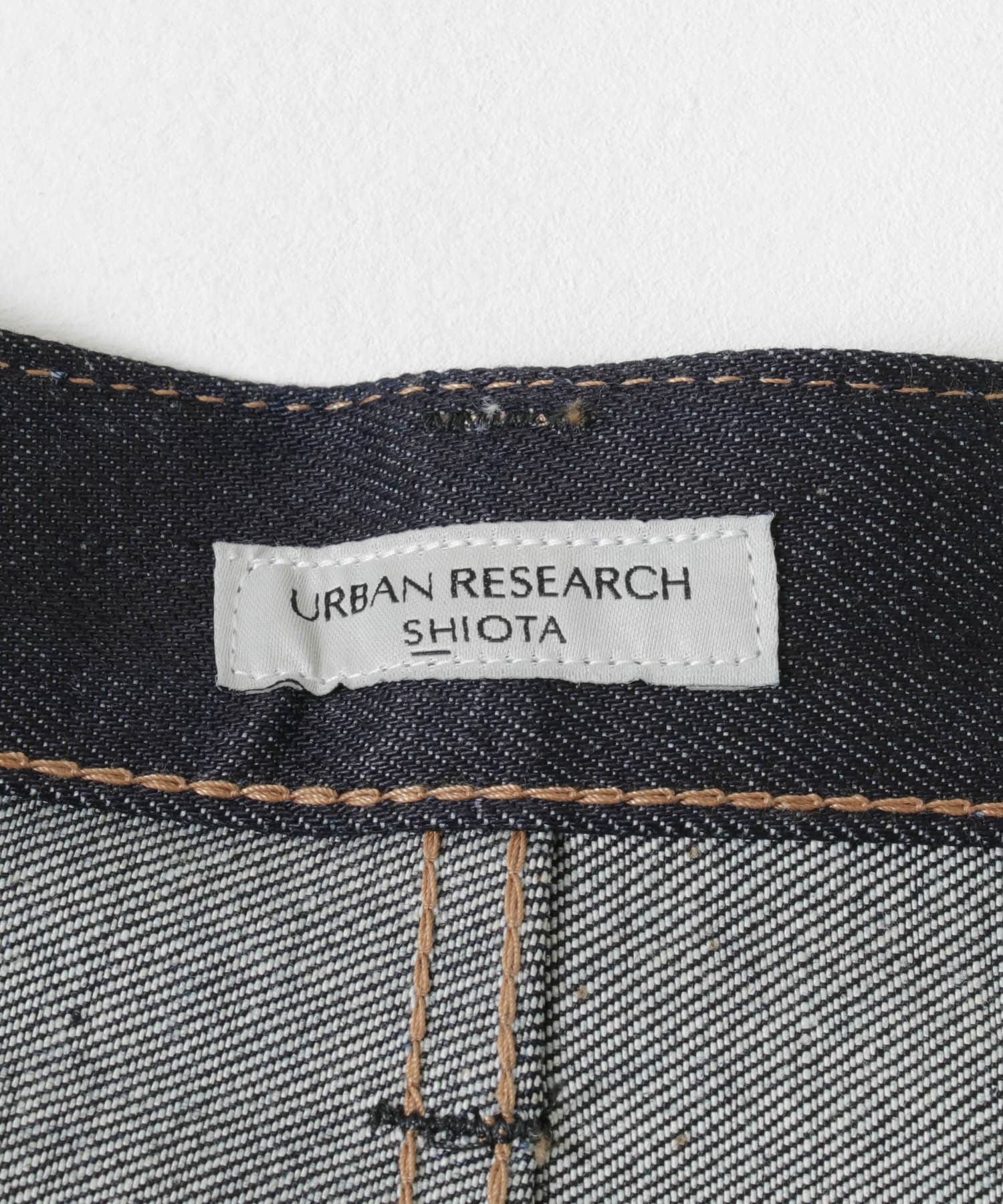 SHIOTA スーピマDENIM PANTSワイド#BOB(28 INDIGO): ボトム