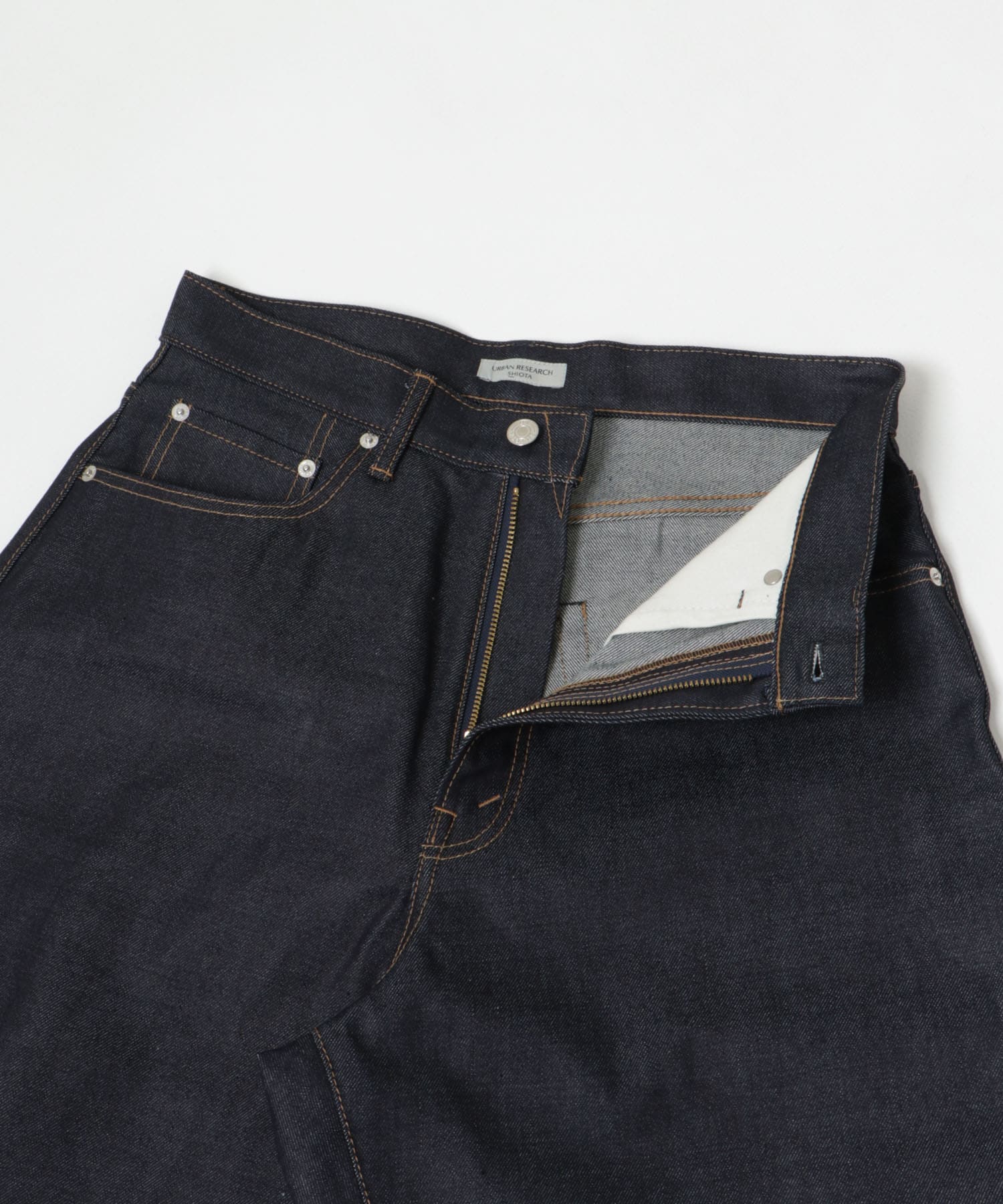 SHIOTA　スーピマDENIM PANTS バギー#JAY INDIGO 28