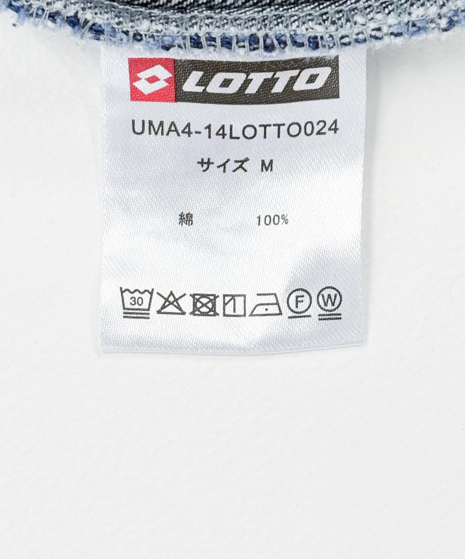 LOTTO　BAGGY DENIM PANTS INDIGO M