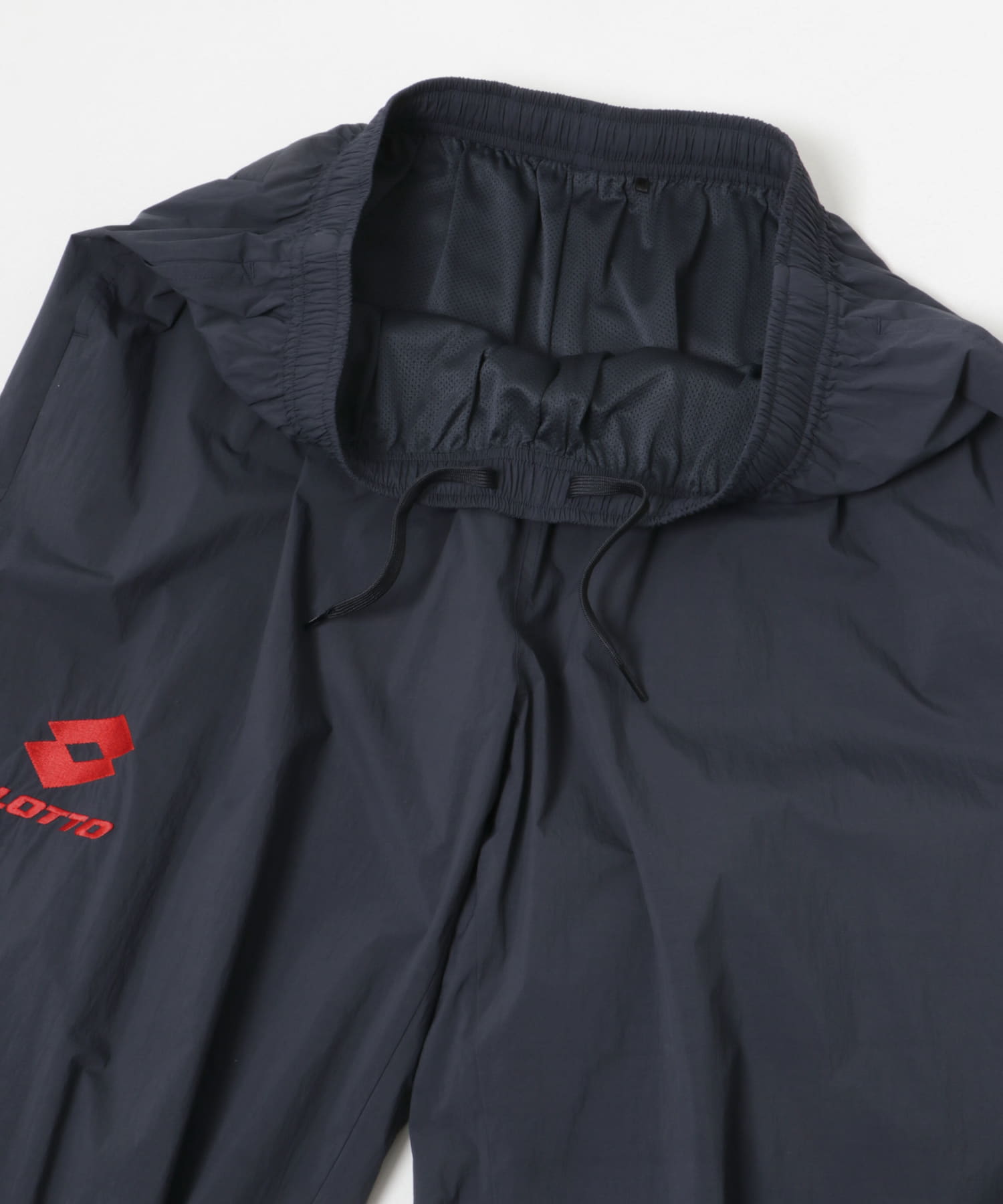 LOTTO　LOGO NYLON PANTS NAVY M