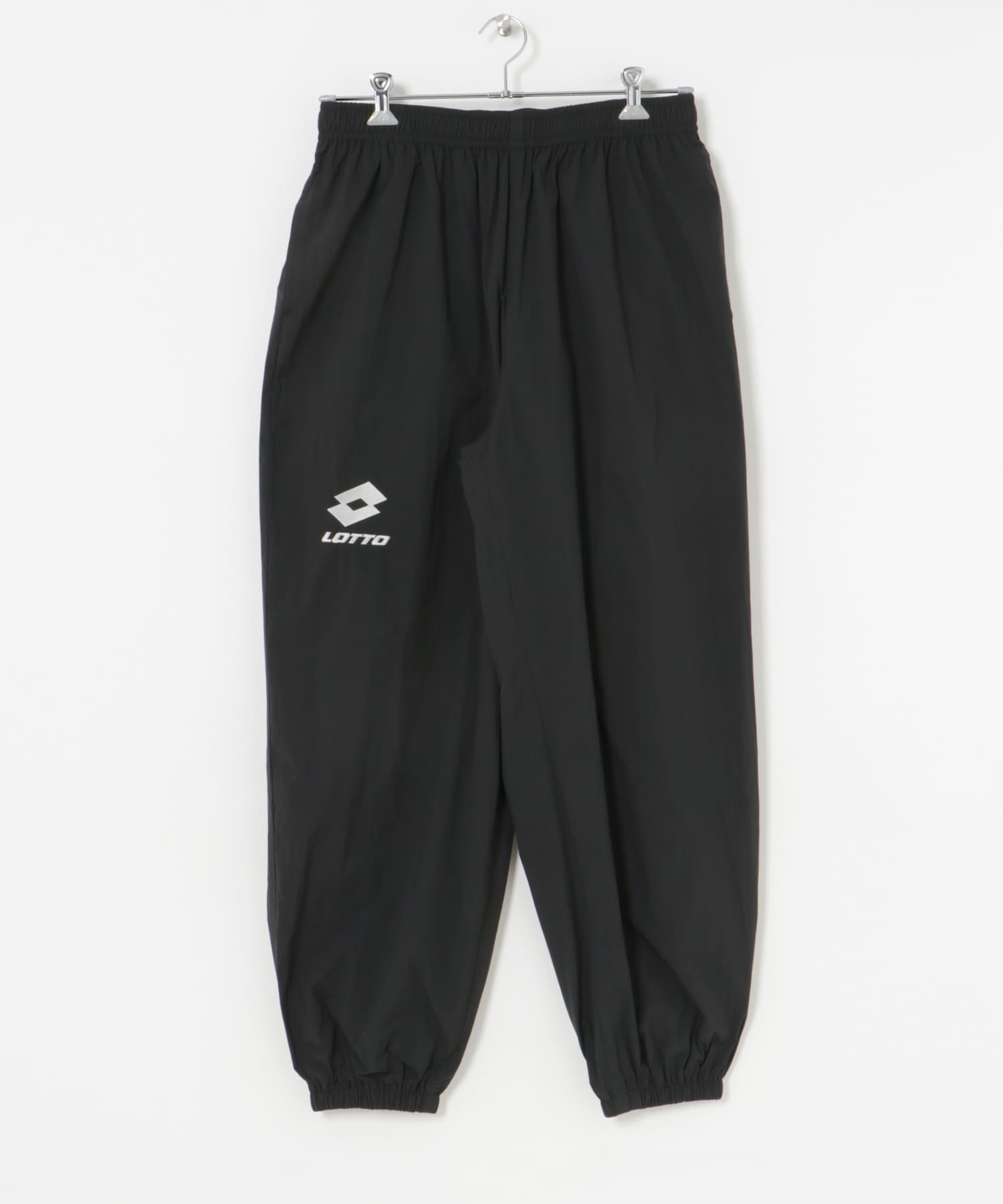 LOTTO　LOGO NYLON PANTS BLACK M