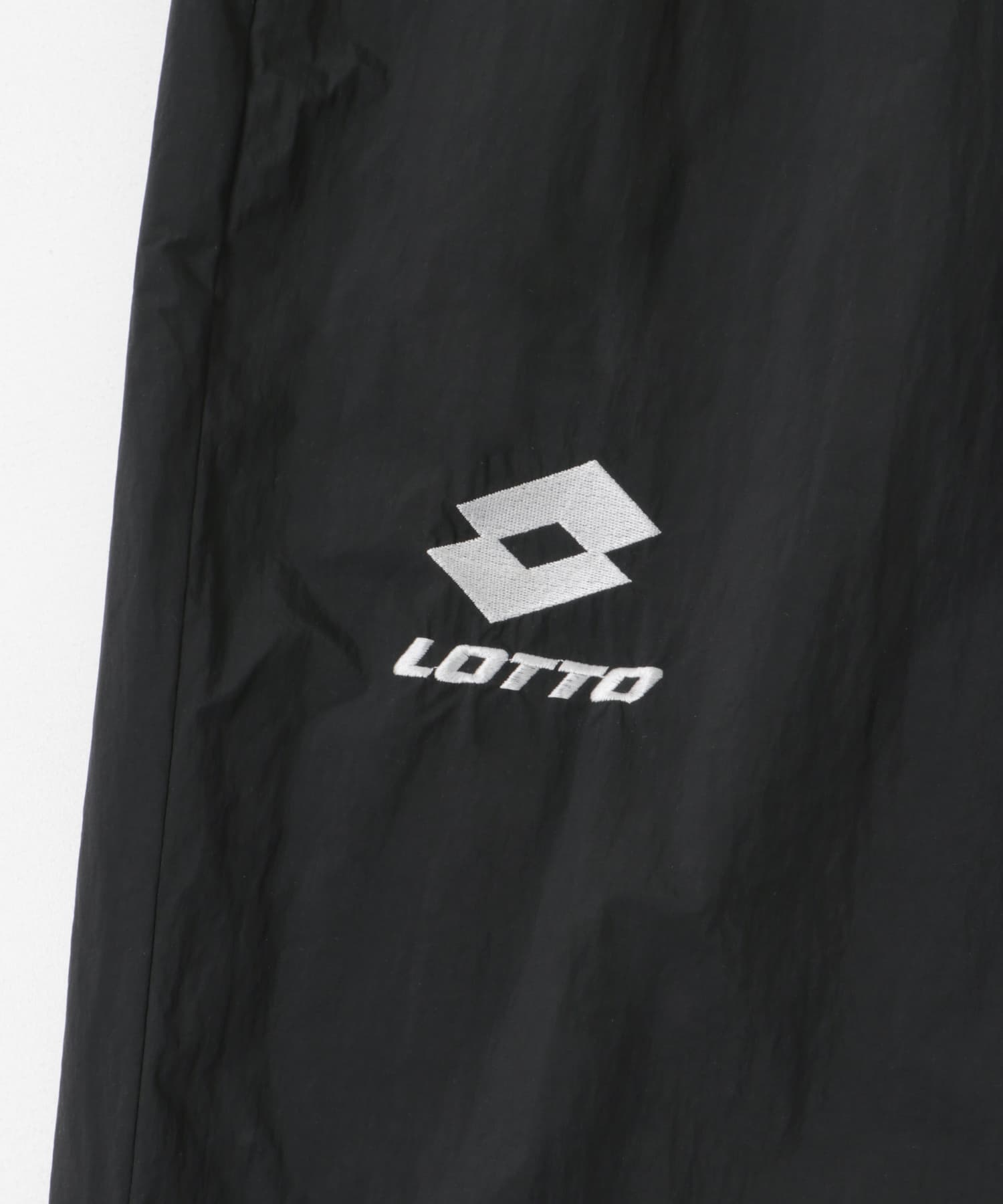 LOTTO　LOGO NYLON PANTS BLACK M