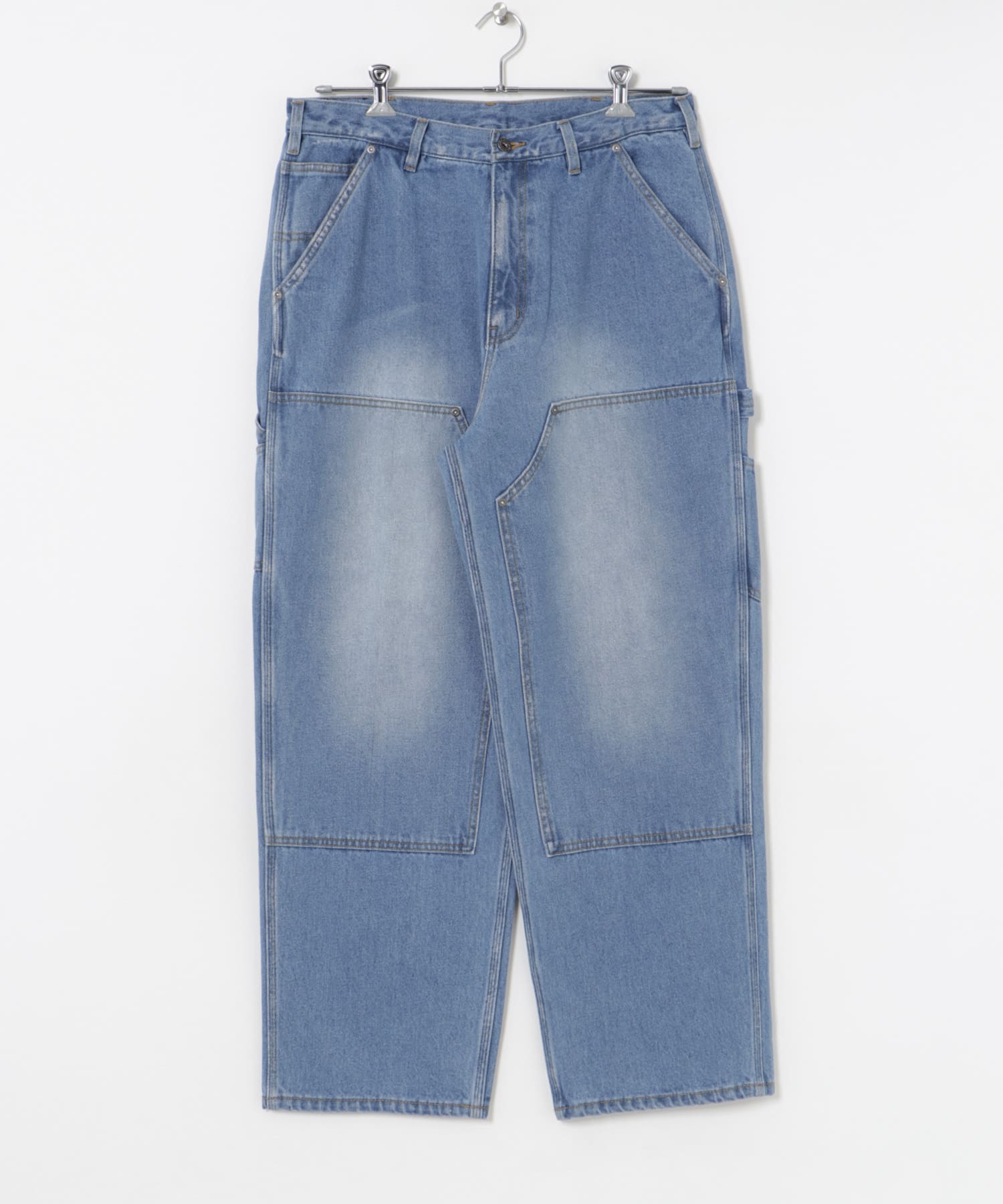 LOTTO　DOUBLE KNEE PANTS NAVY M
