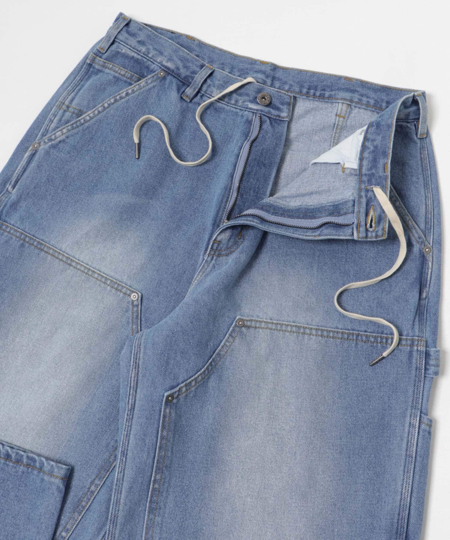 LOTTO　DOUBLE KNEE PANTS NAVY M