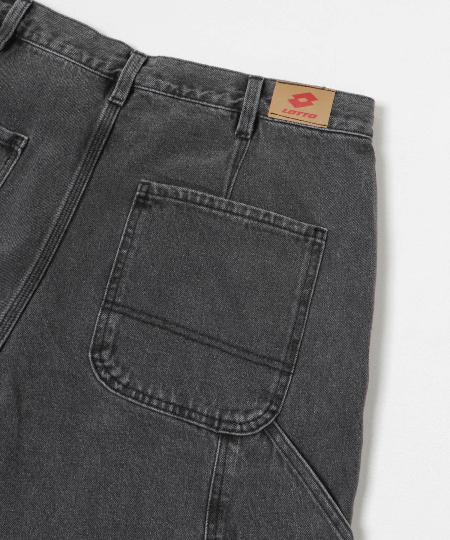 LOTTO　DOUBLE KNEE PANTS BLACK M