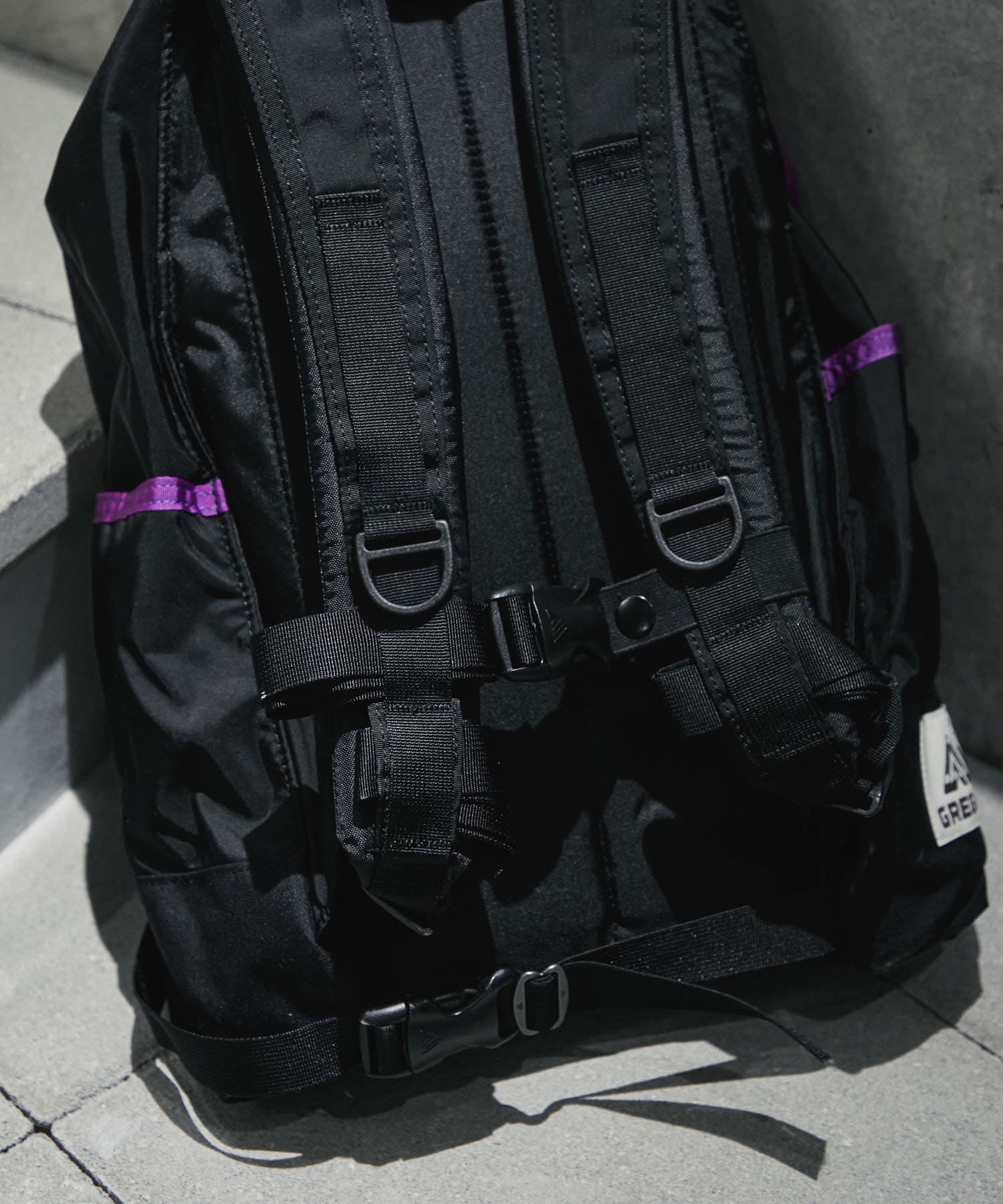 NEXUSVII.×GREGORY　DAYPACK PARASITE BLK/PUR FREE
