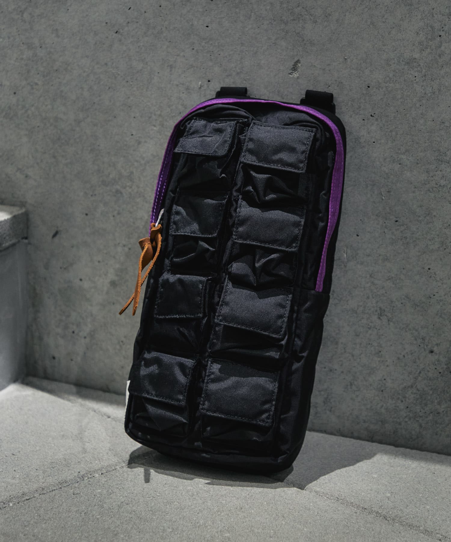 NEXUSVII.×GREGORY　SINGLE POCKET PARASITE BLK/PUR FREE