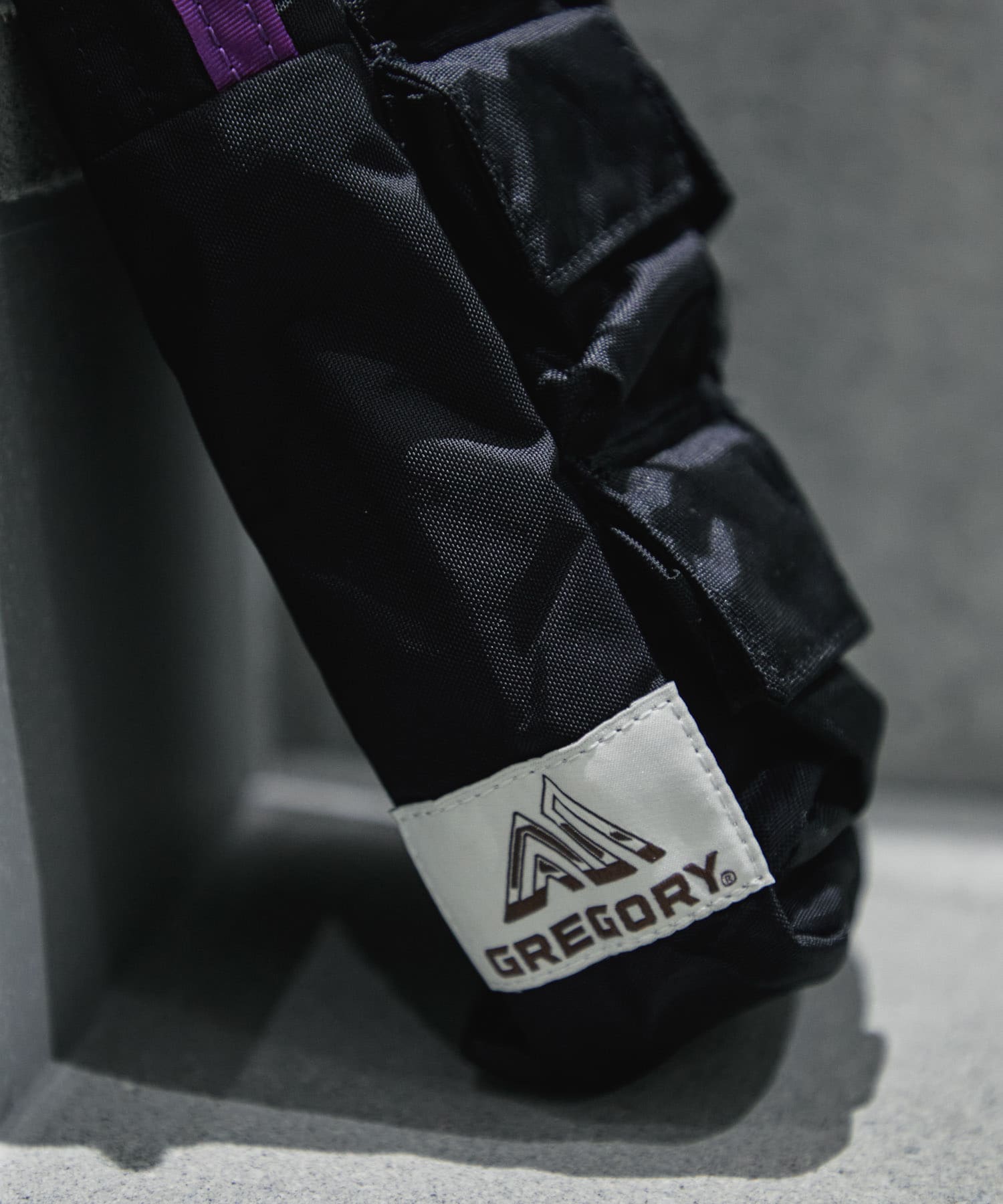 NEXUSVII.×GREGORY　SINGLE POCKET PARASITE BLK/PUR FREE