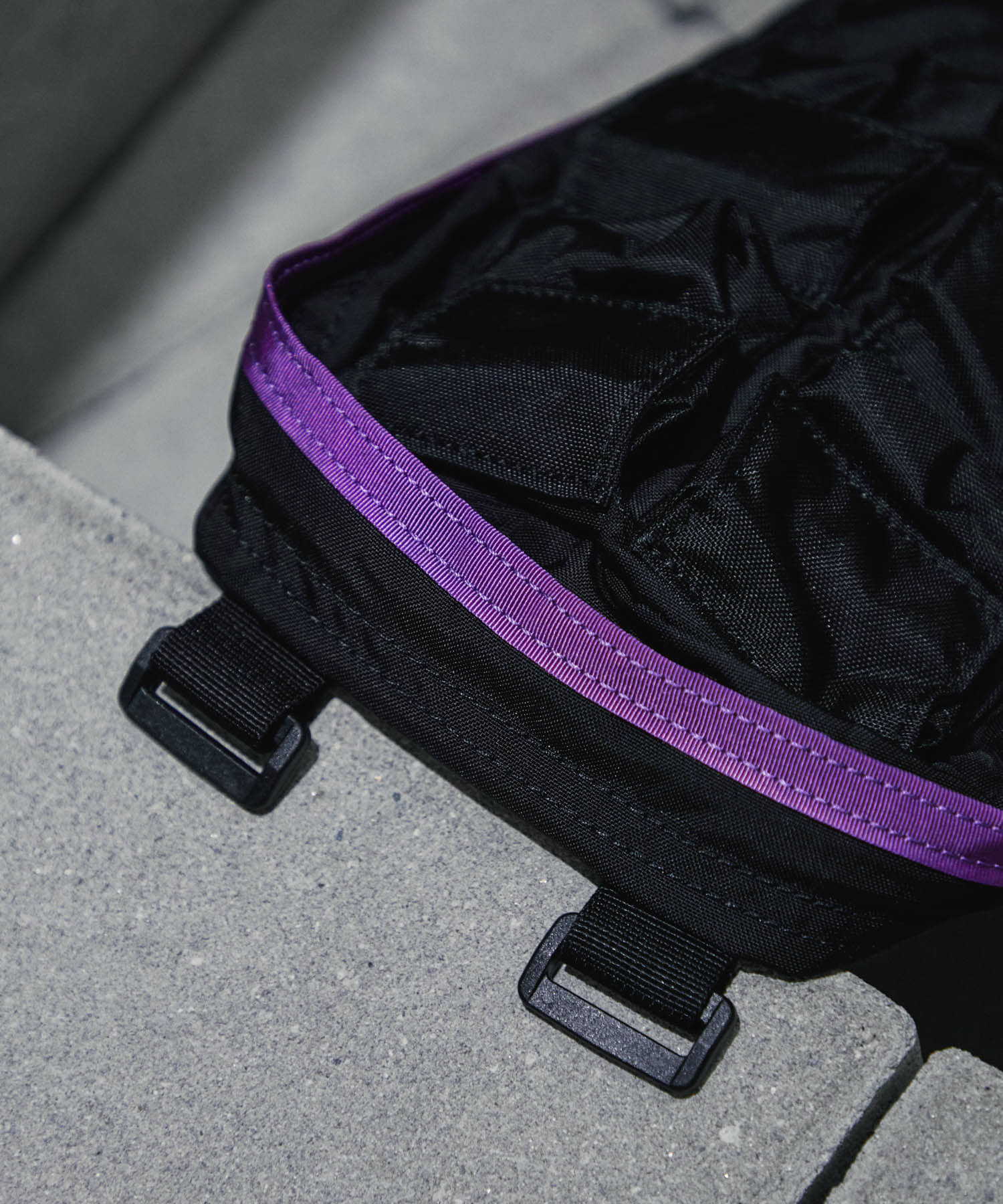 NEXUSVII.×GREGORY　SINGLE POCKET PARASITE BLK/PUR FREE