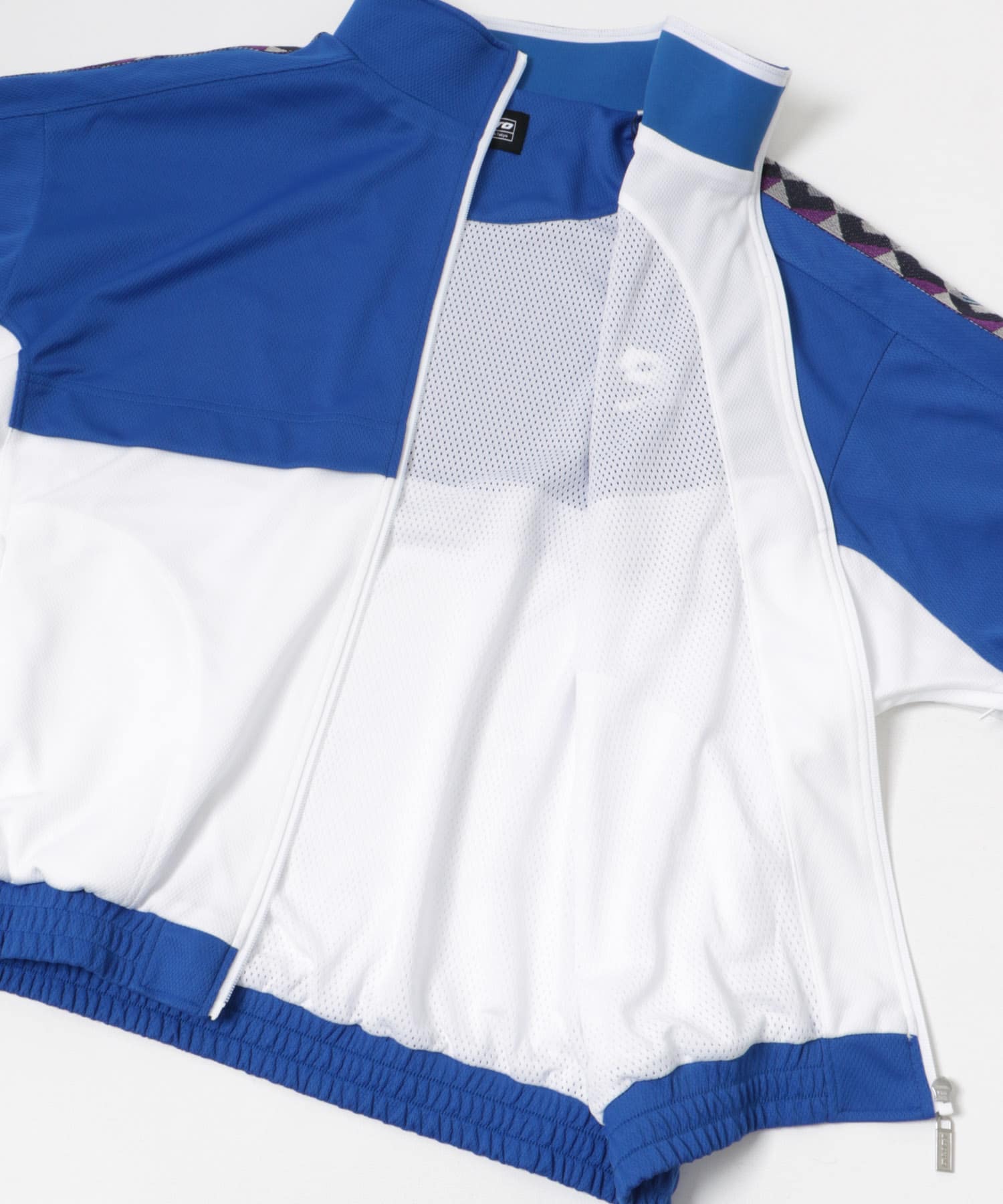LOTTO　JQD TAPE TRACK JACKET NVY×WHT M