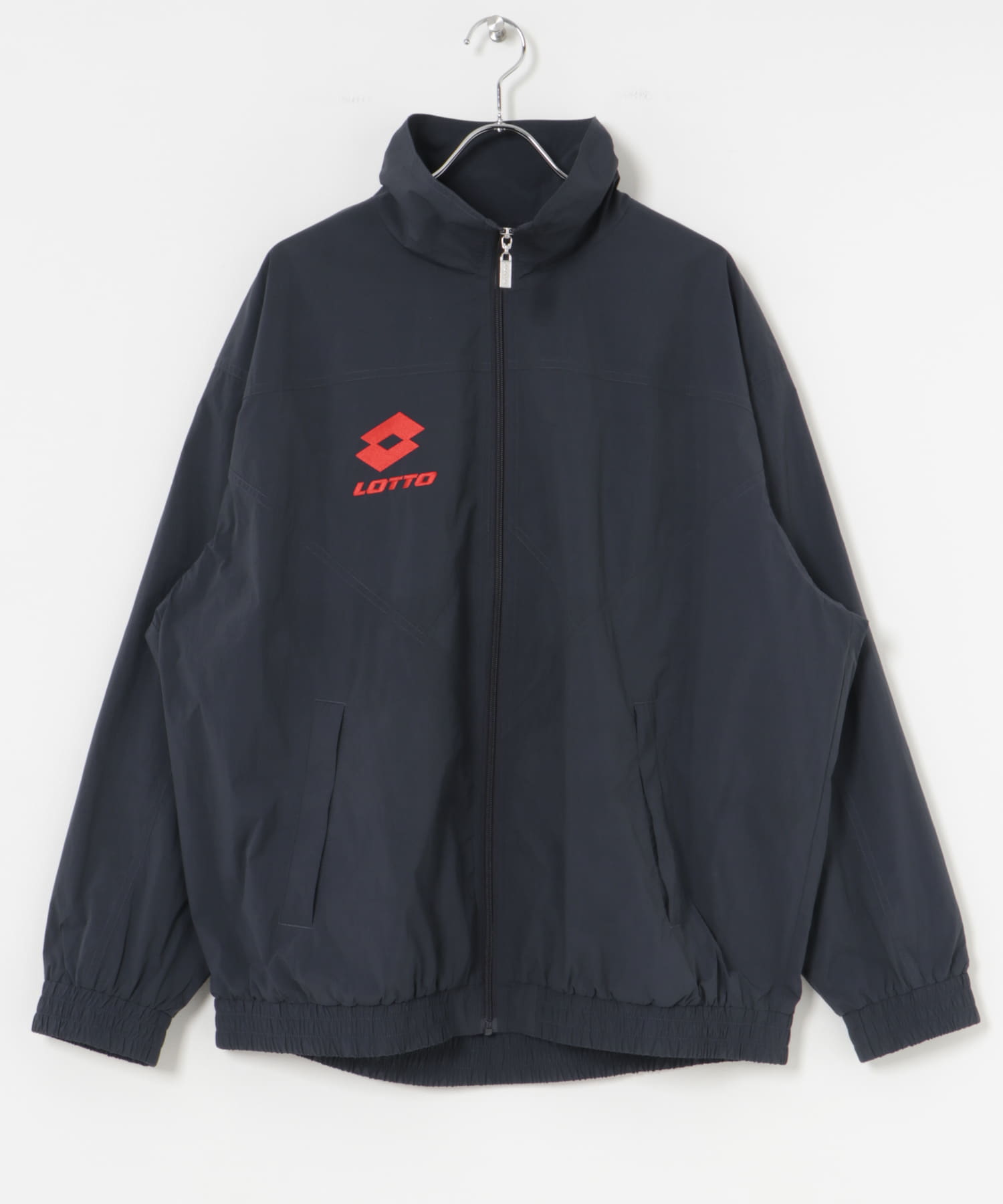 LOTTO　LOGO NYLON BLOUSON NAVY M
