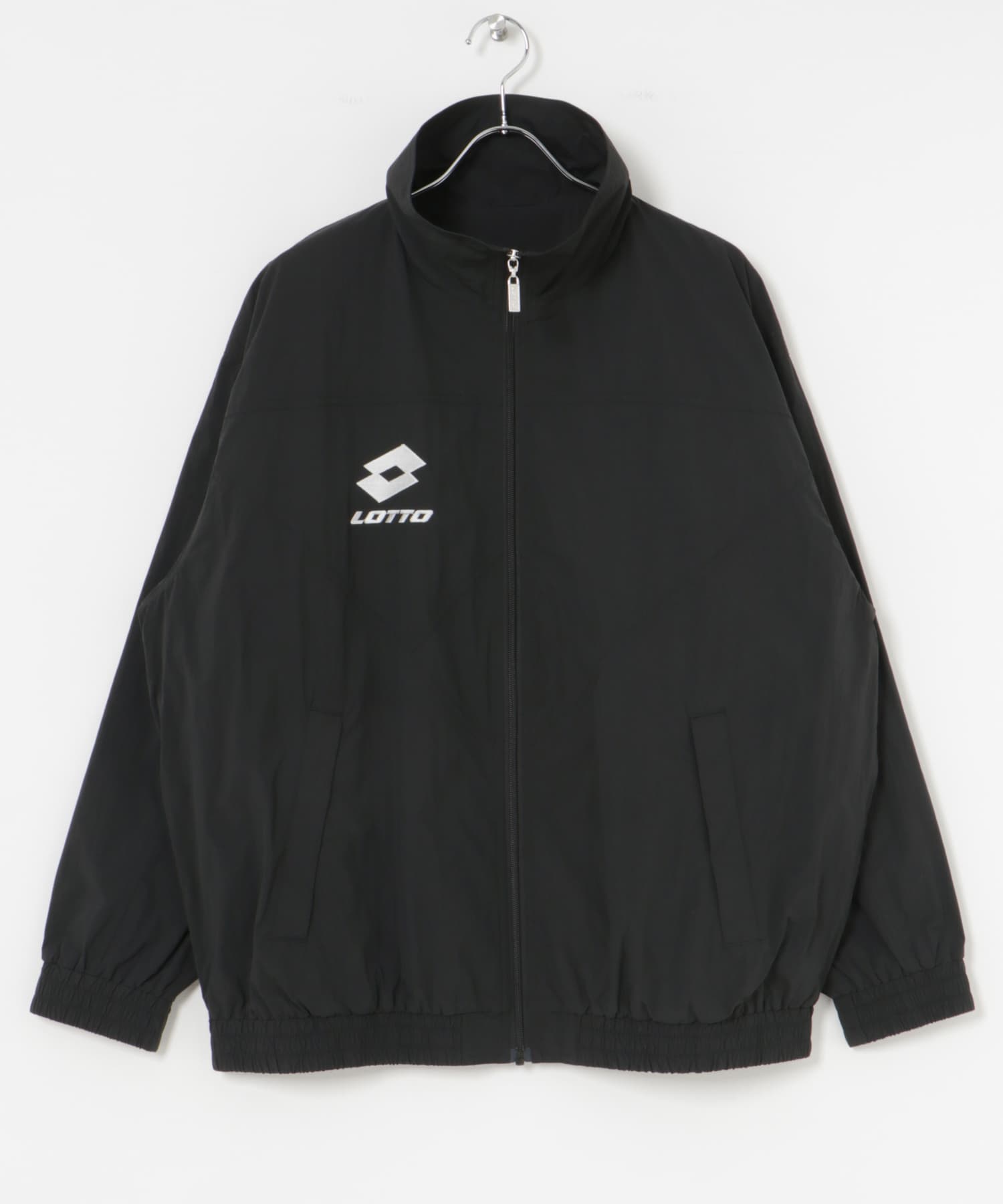 LOTTO　LOGO NYLON BLOUSON BLACK M