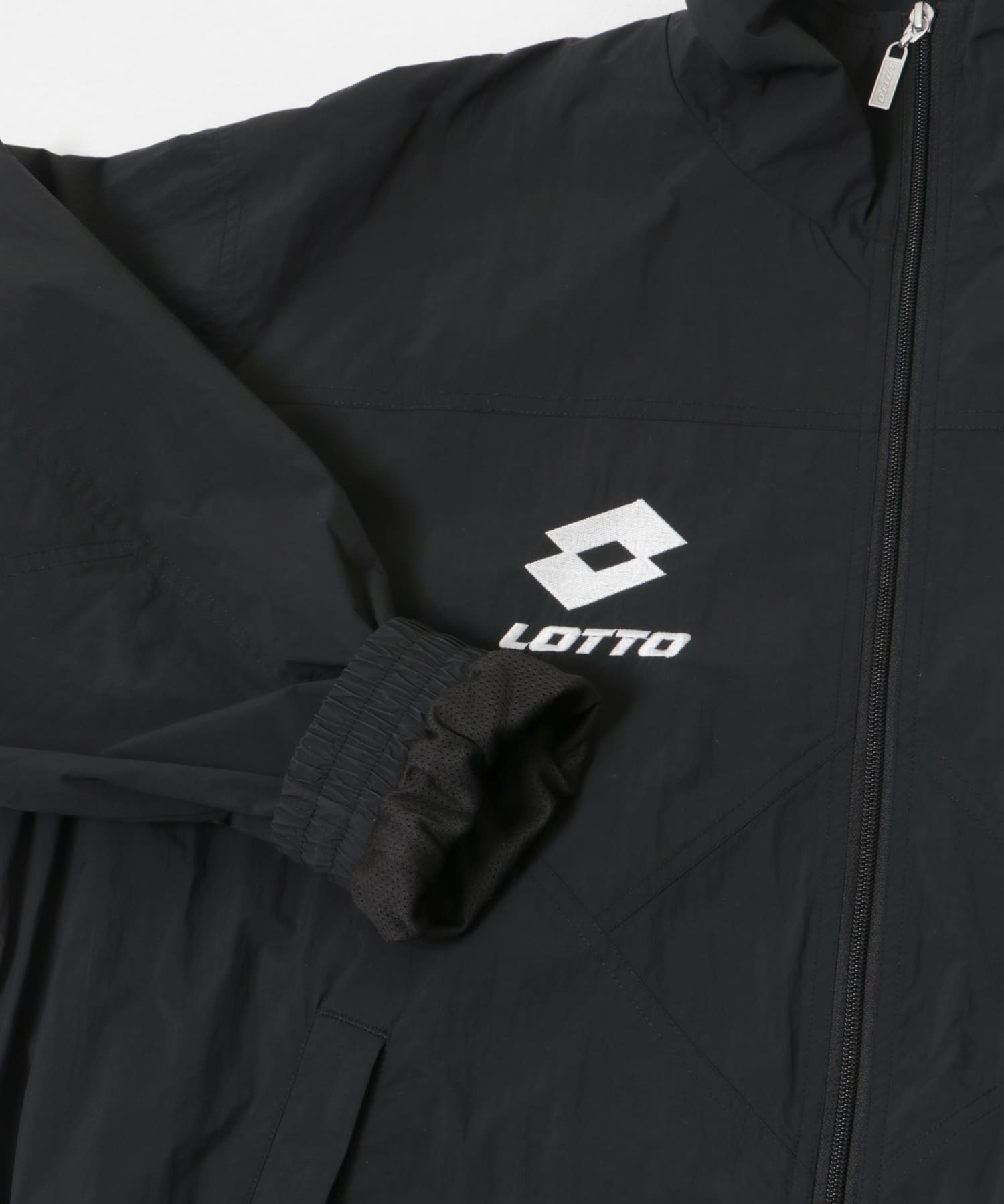 LOTTO　LOGO NYLON BLOUSON BLACK M