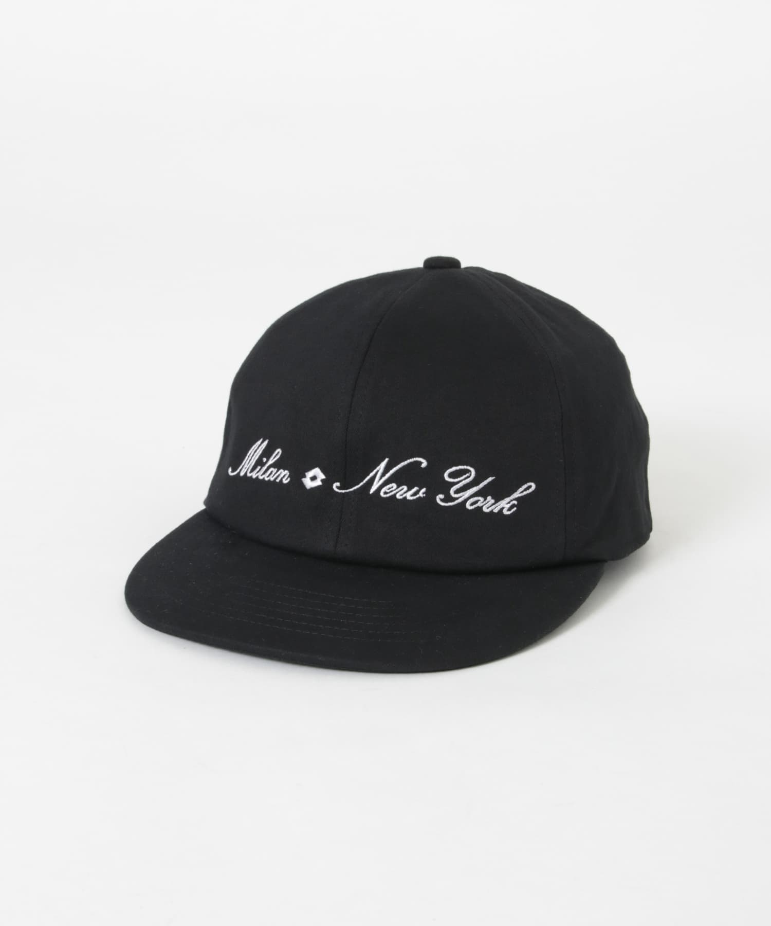 LOTTO　MILAN NEWYORK CAP BLACK FREE