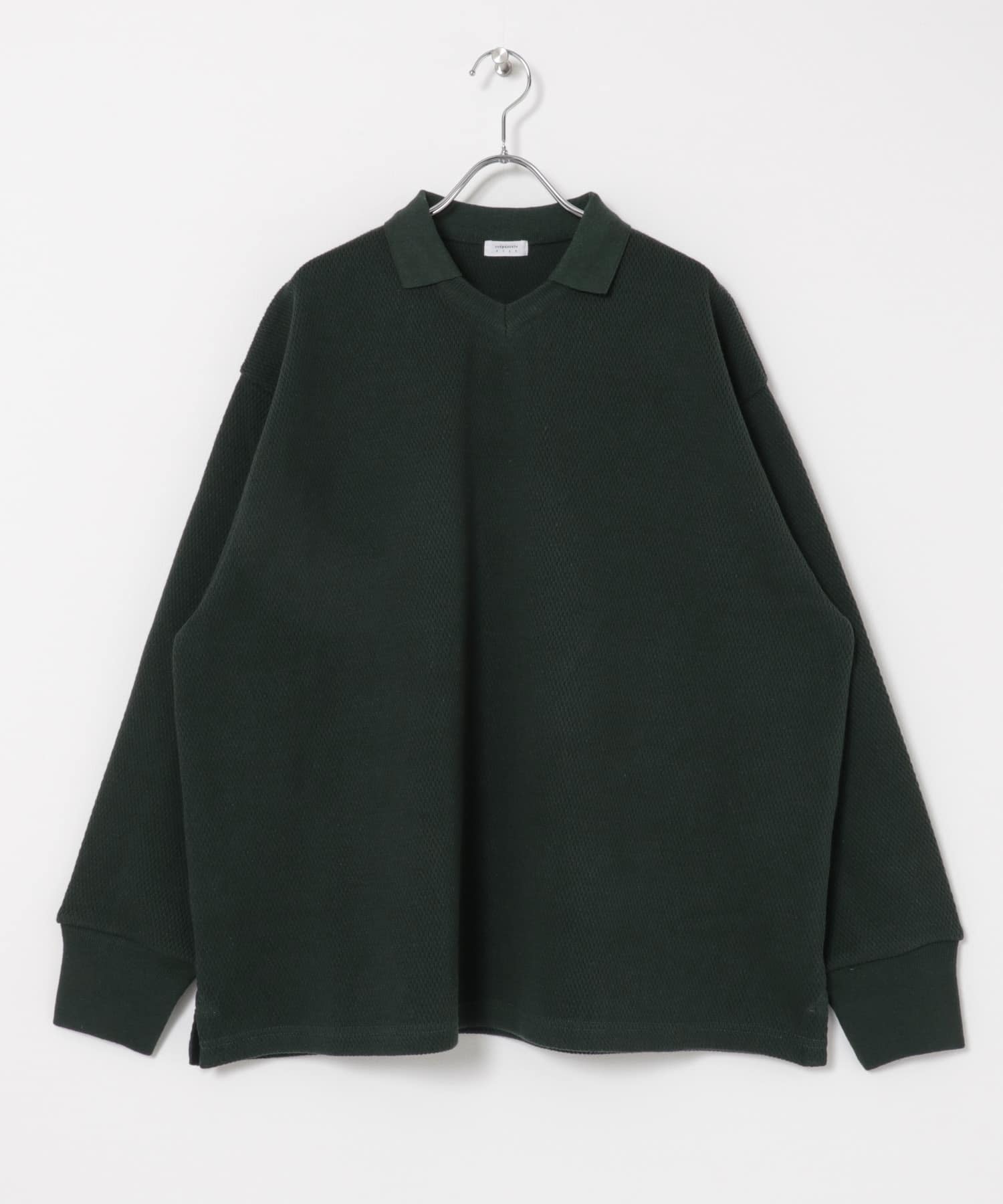 『別注』crepuscule×URBAN RESEARCH　Thermal Game Shirts D.Green 1