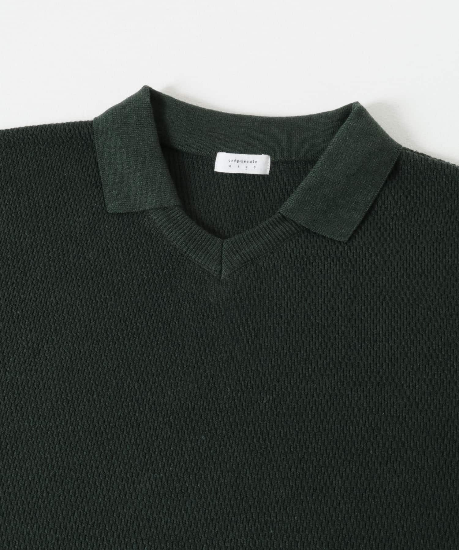『別注』crepuscule×URBAN RESEARCH　Thermal Game Shirts D.Green 1