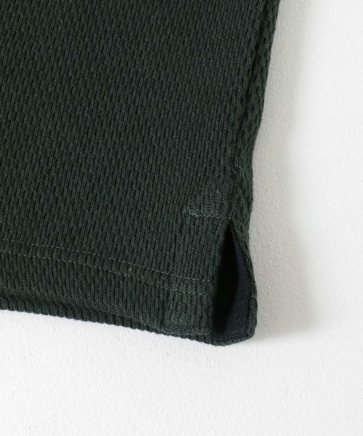 『別注』crepuscule×URBAN RESEARCH　Thermal Game Shirts D.Green 1