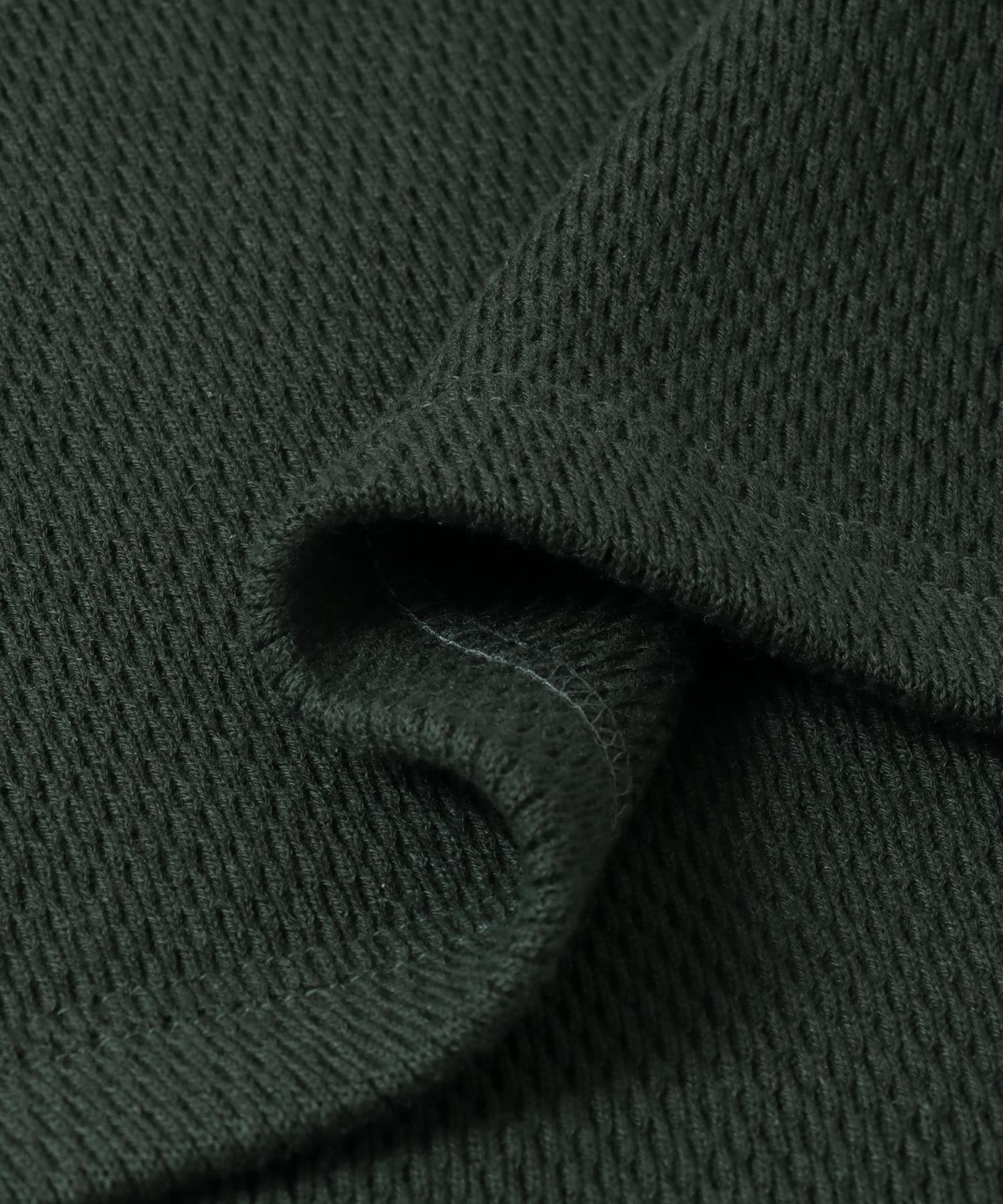 『別注』crepuscule×URBAN RESEARCH　Thermal Game Shirts D.Green 1