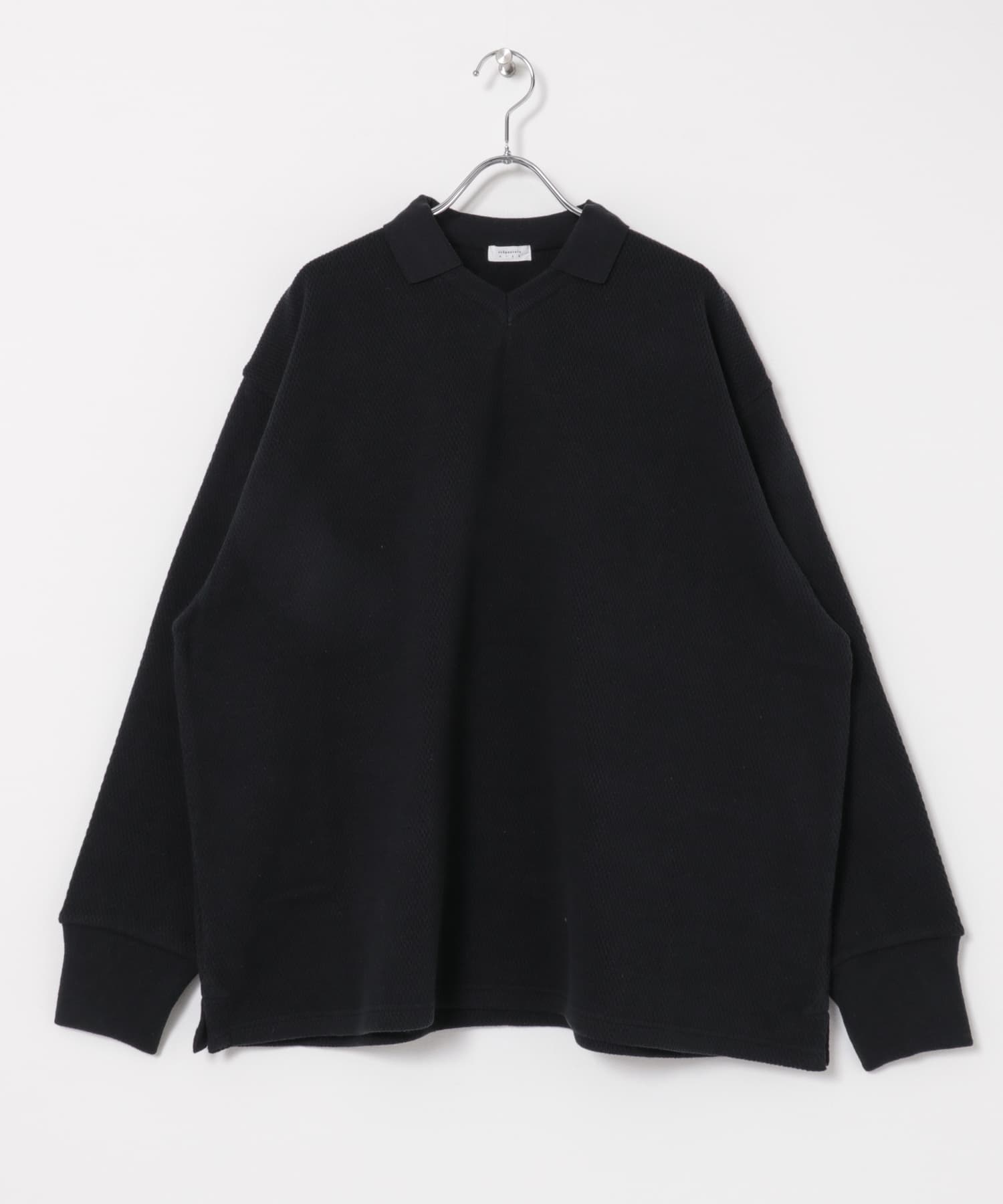 『別注』crepuscule×URBAN RESEARCH　Thermal Game Shirts Black 1