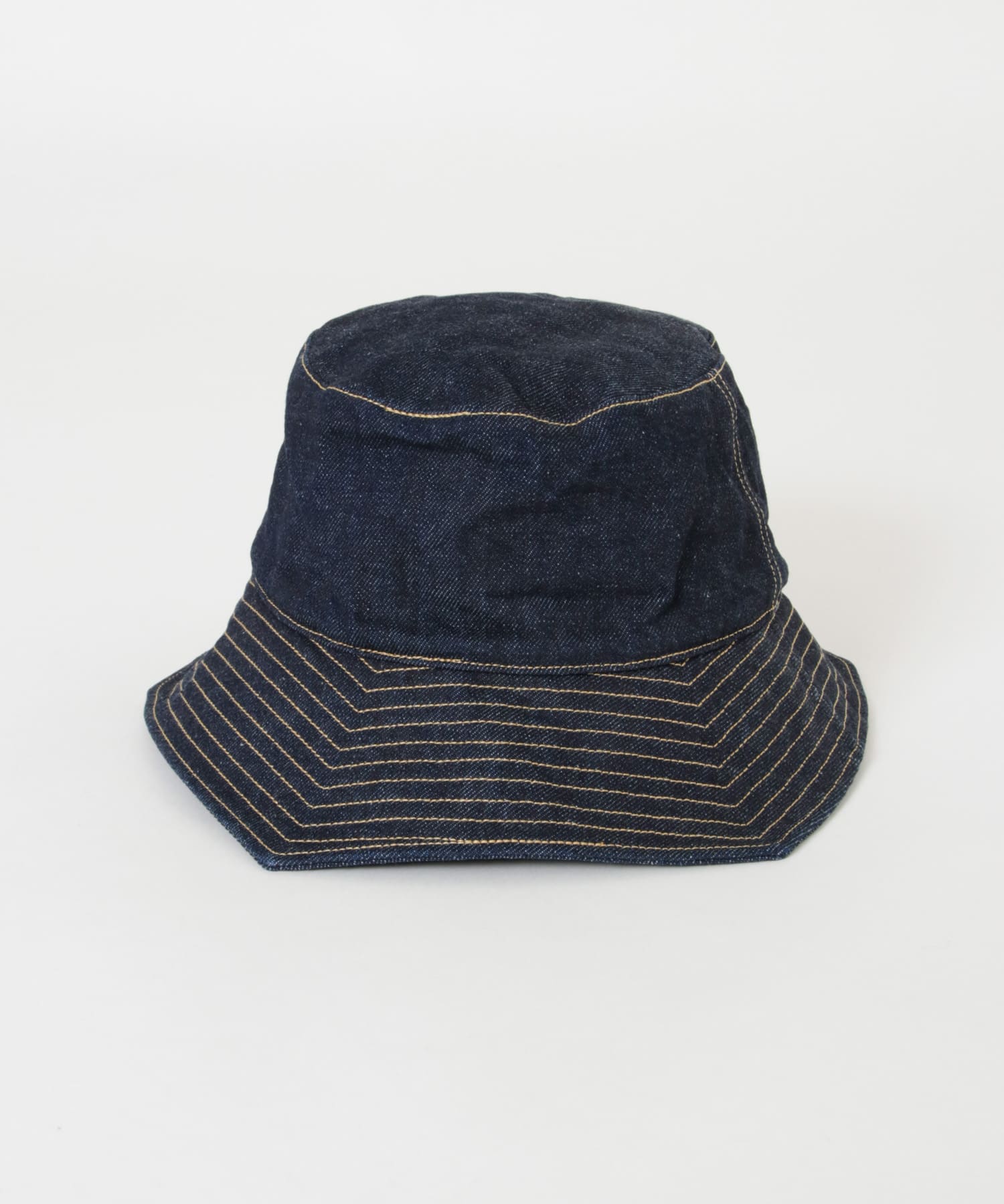 KIJIMA TAKAYUKI　PENTAGON BRIM HAT INDIGO 2