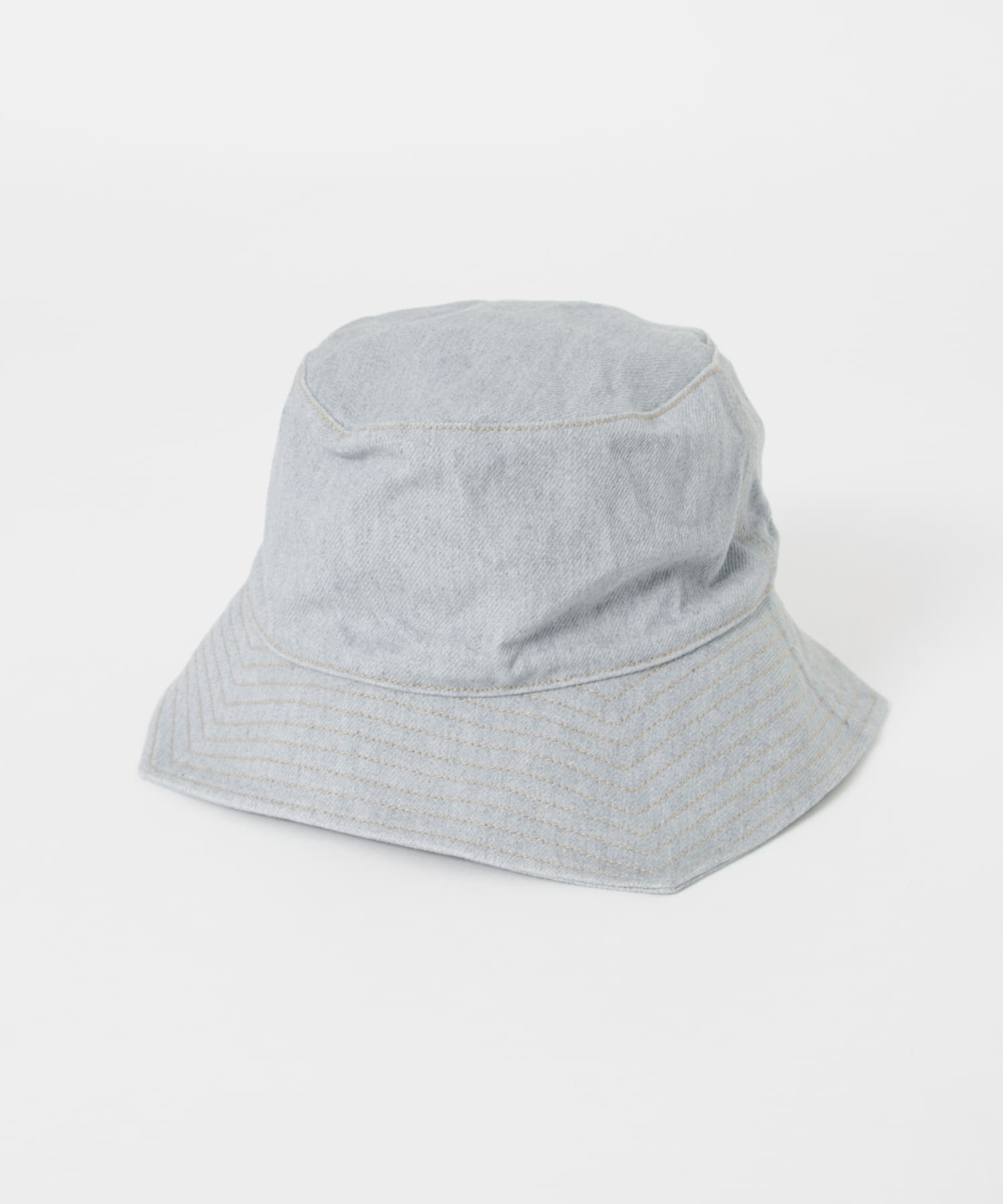 KIJIMA TAKAYUKI　PENTAGON BRIM HAT SAX BLUE 2