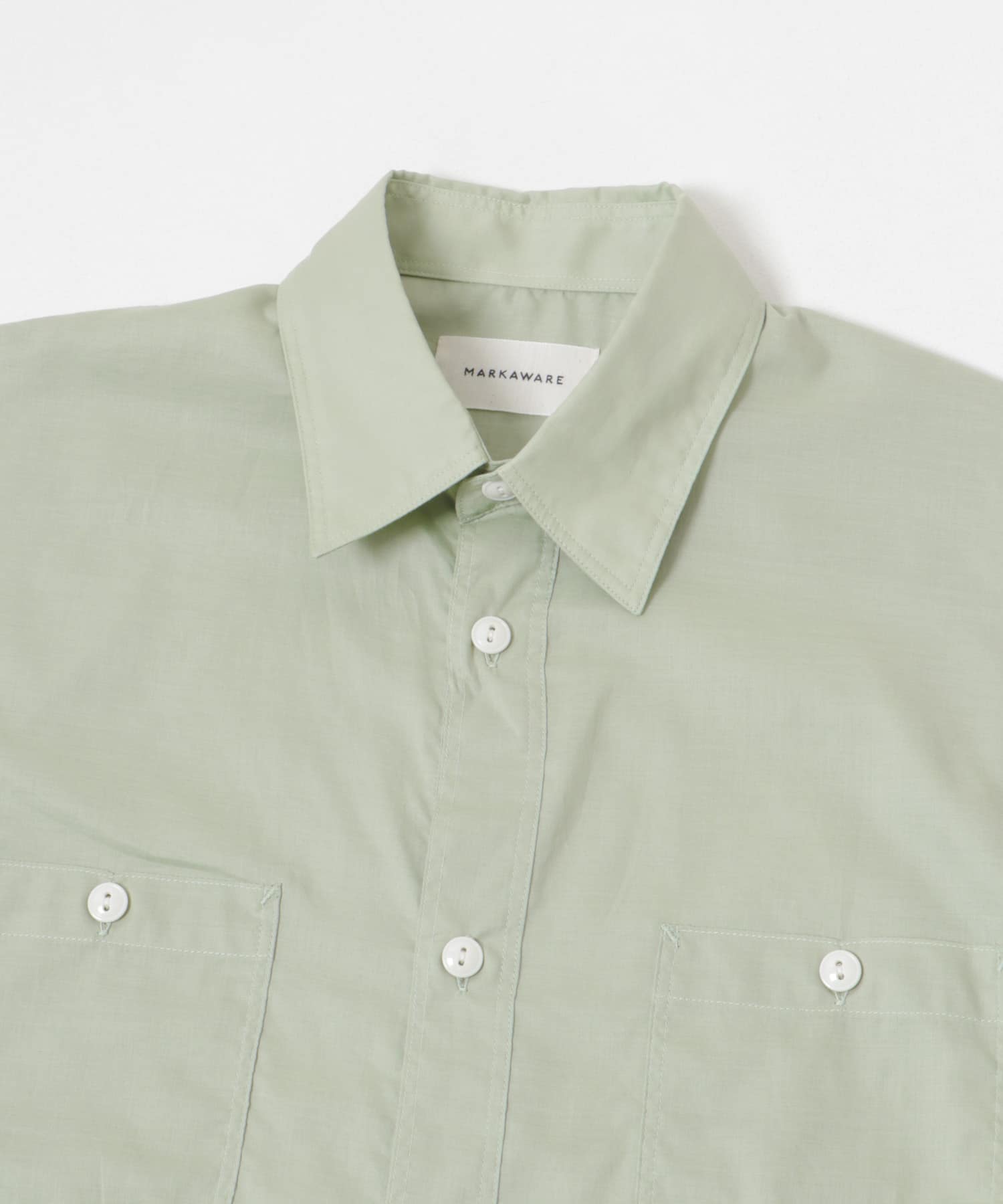 MARKAWARE　TENT LONG SHIRTS SAGE 1