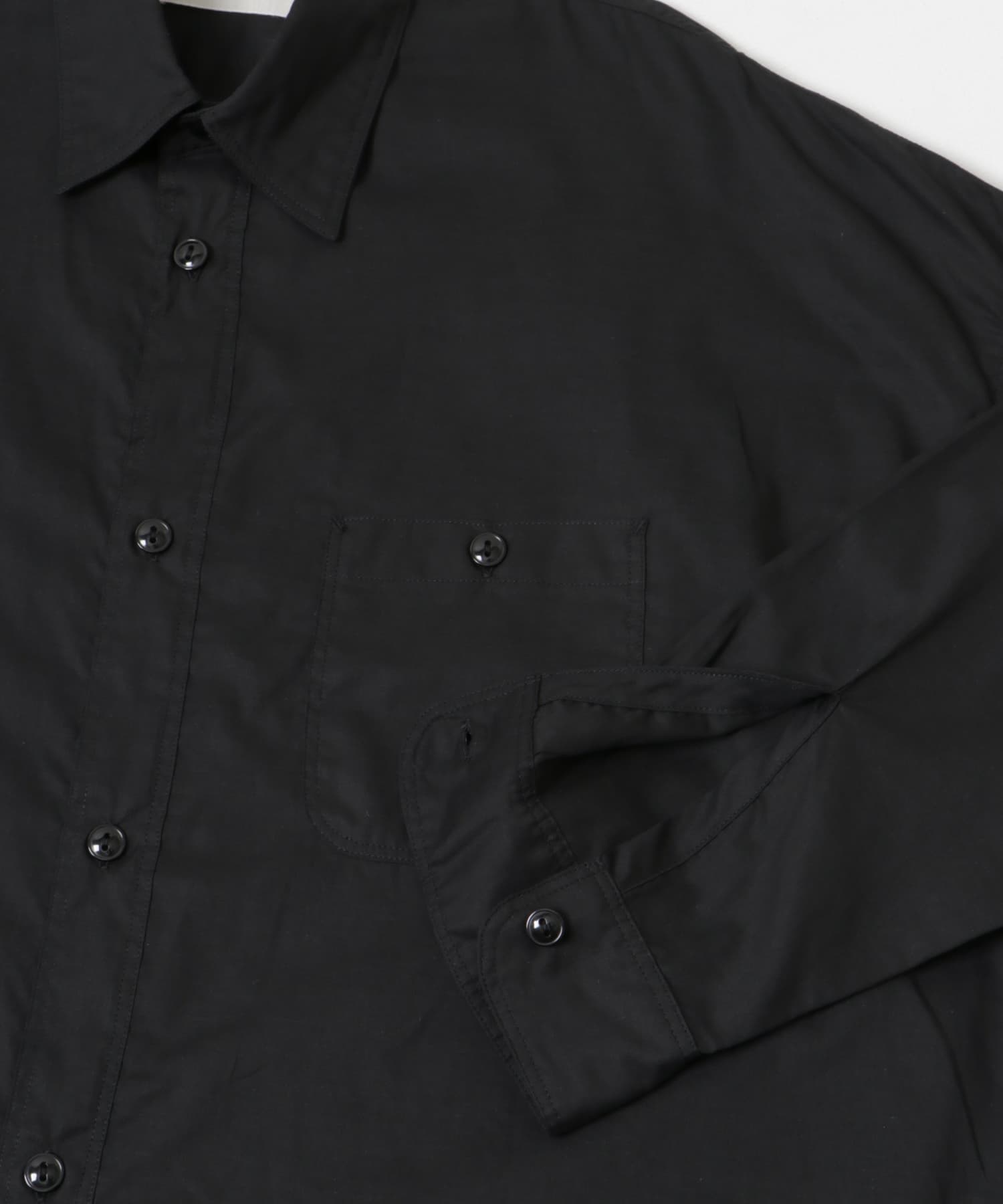 MARKAWARE　TENT LONG SHIRTS BLACK 1