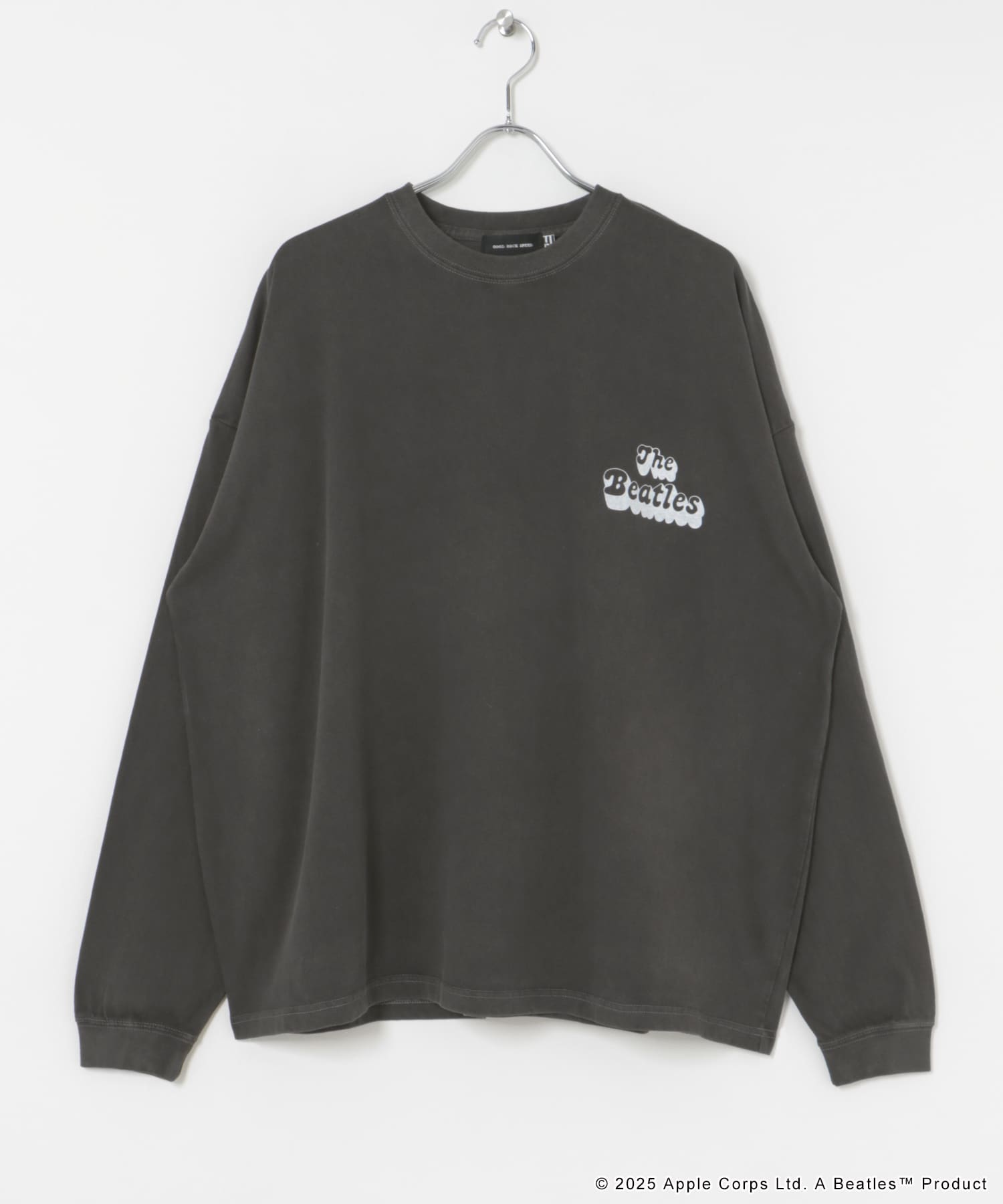 GOOD ROCK SPEED　THE BEATLES LONG SLEEVE T-SHIRTS Charcoal M