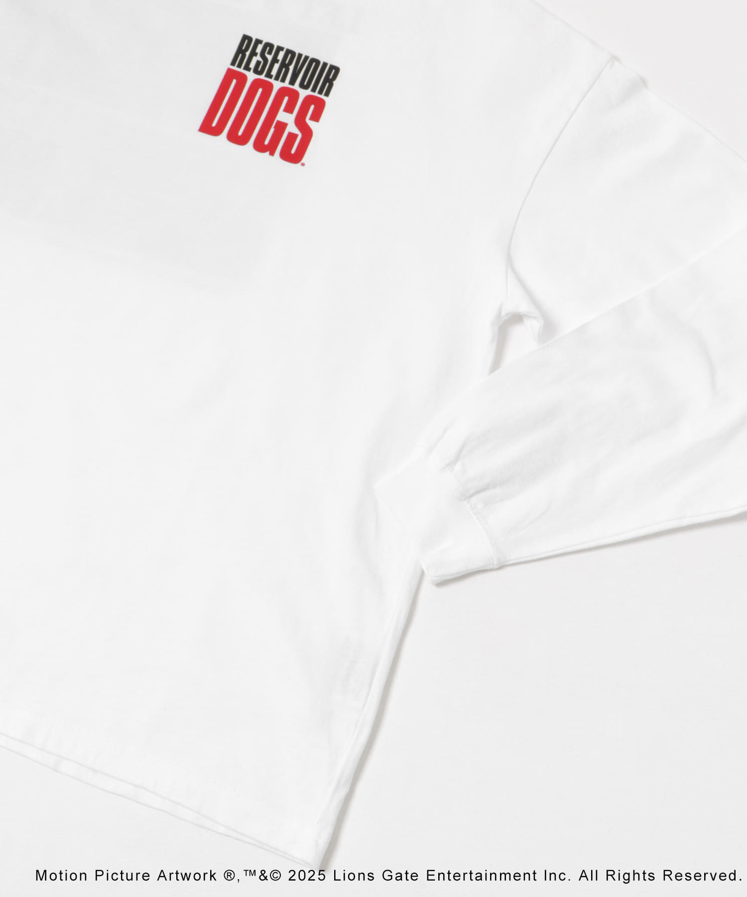 GOOD ROCK SPEED　RESERVOIR DOGS LONG SLEEV T-SHIRTS White M