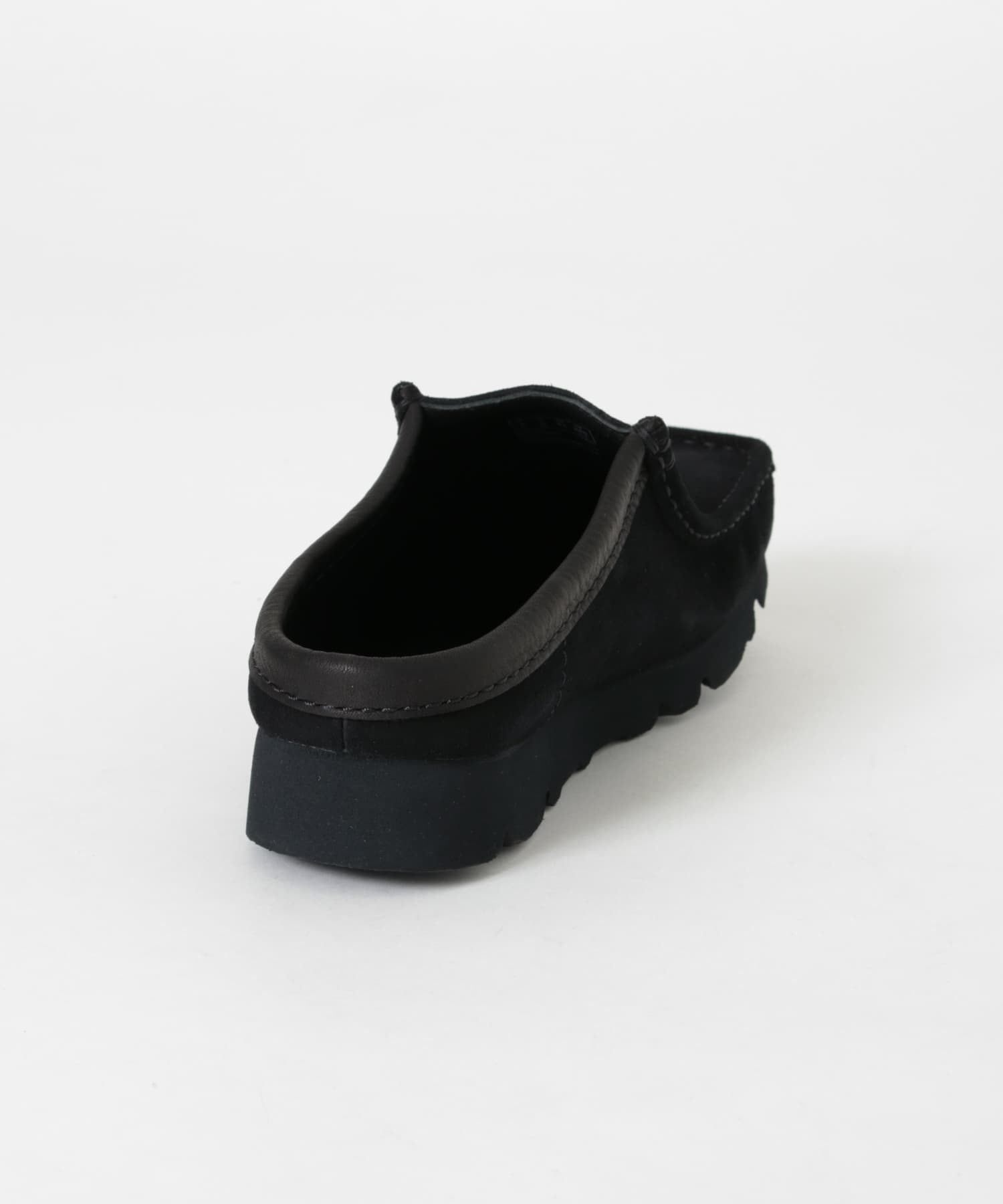 Clarks　Wallabee Slip Black Sde 7