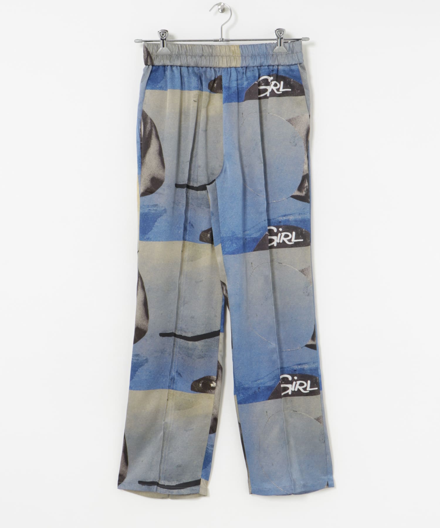 semoh　Graphic Pants C.B. BLUE 2
