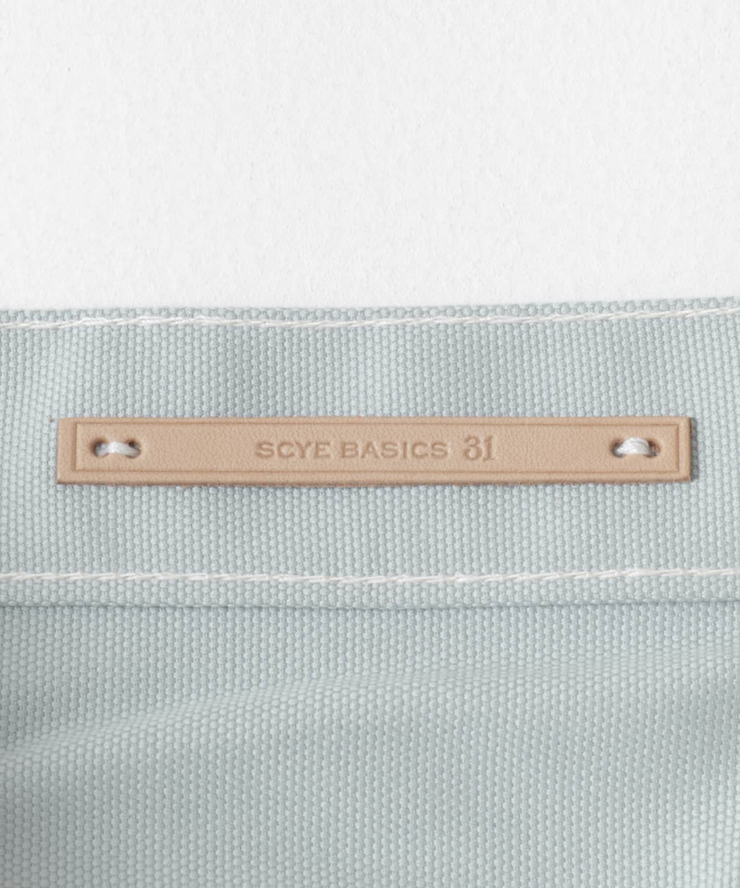 Scye　Duck Wide Leg Jeans スカイミスト 30