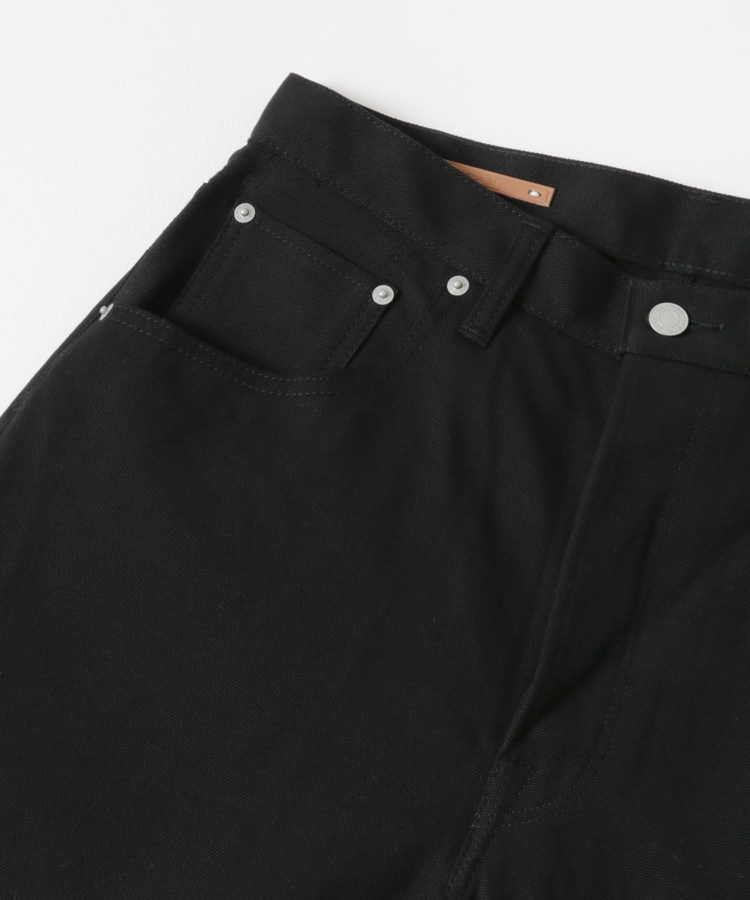 Scye　Duck Wide Leg Jeans クロ 30