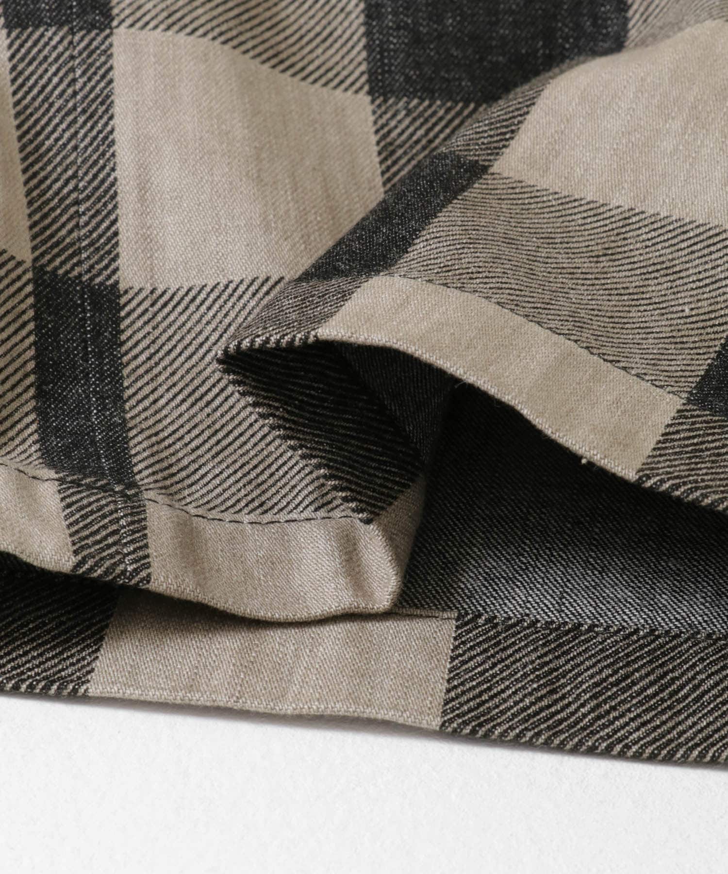 SEVEN BY SEVEN　B.CHECKEASYTROUSERS 010 BLK M