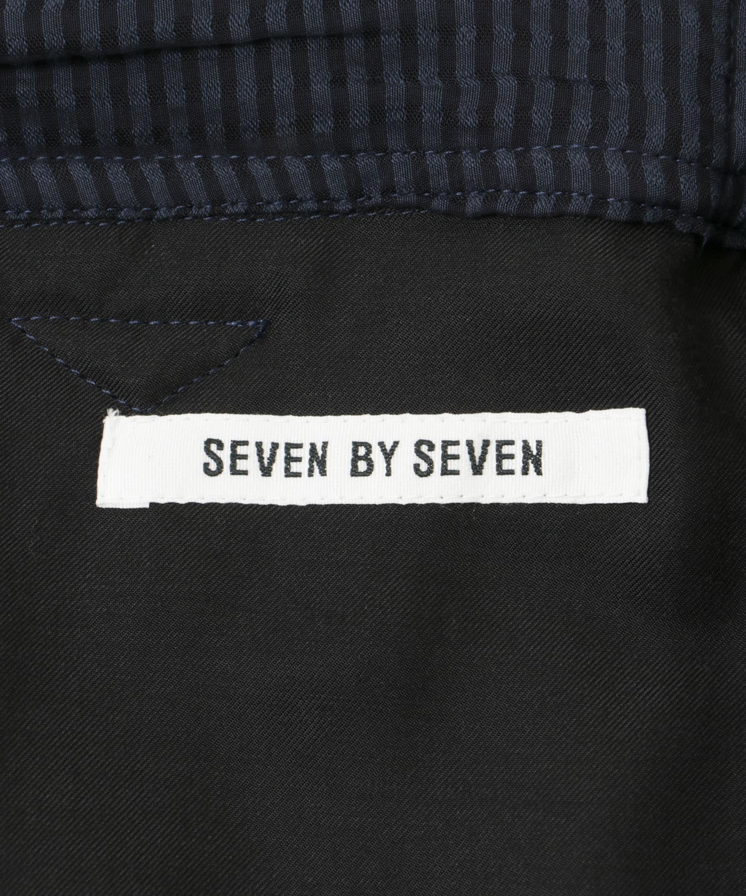 SEVEN BY SEVEN　SHEER WESTERN EASY TR 120 NVY M